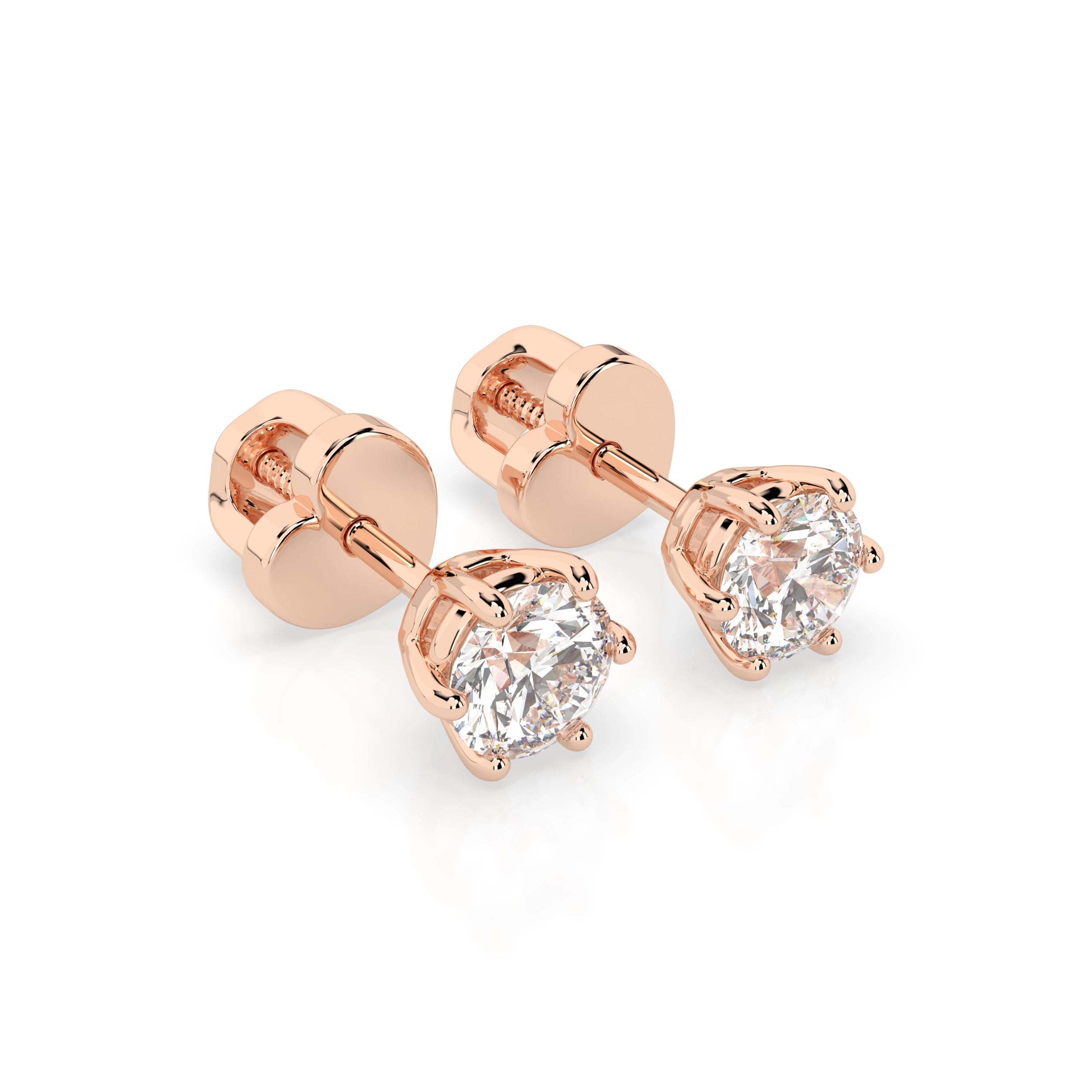 Cercei solitaire Fluture – 102-10027(4.2) – imaginea 8