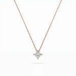 Colier solitaire – 104-10055(3.0)PR – imaginea 7