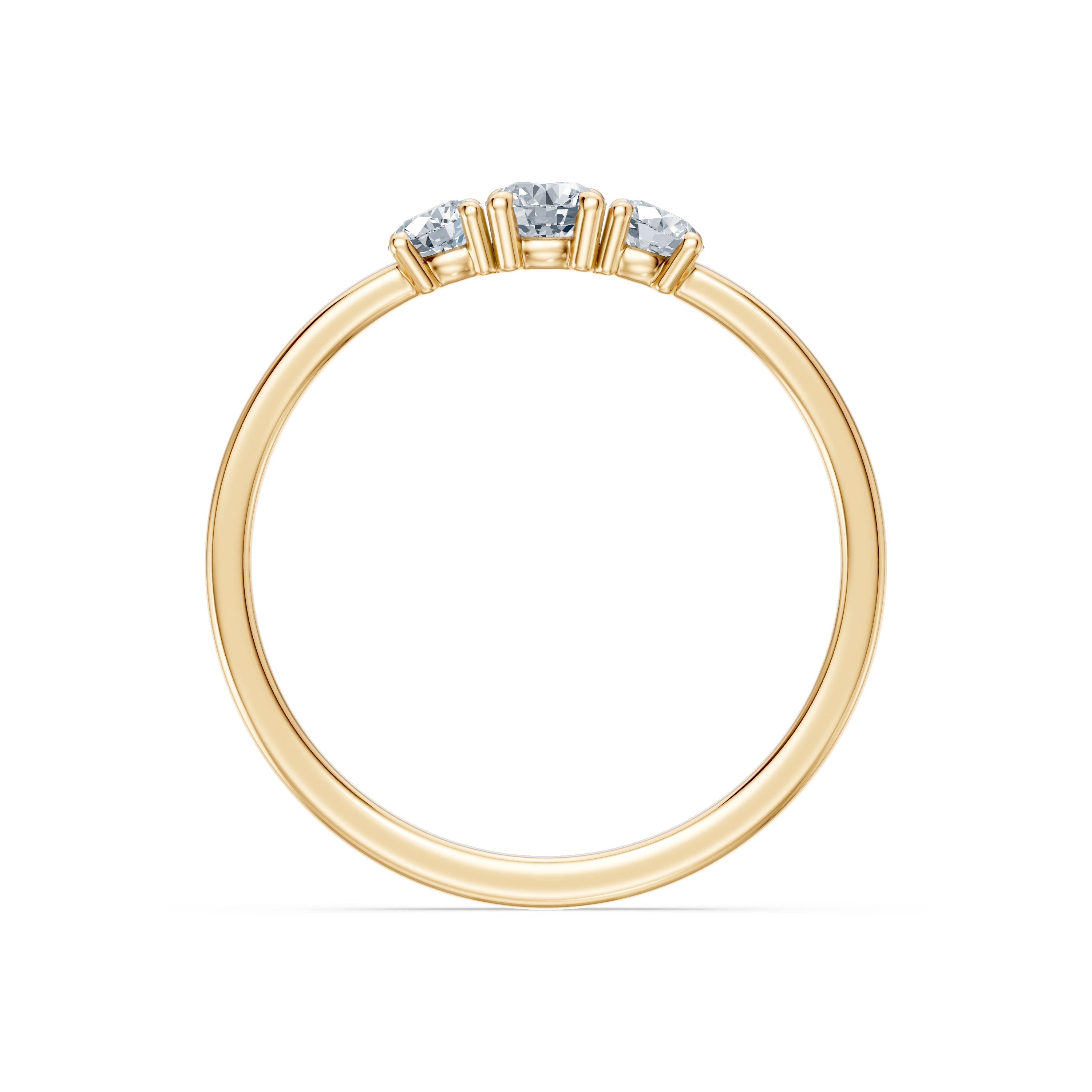 Inel solitaire Eternitate – 101-10127 – imaginea 5