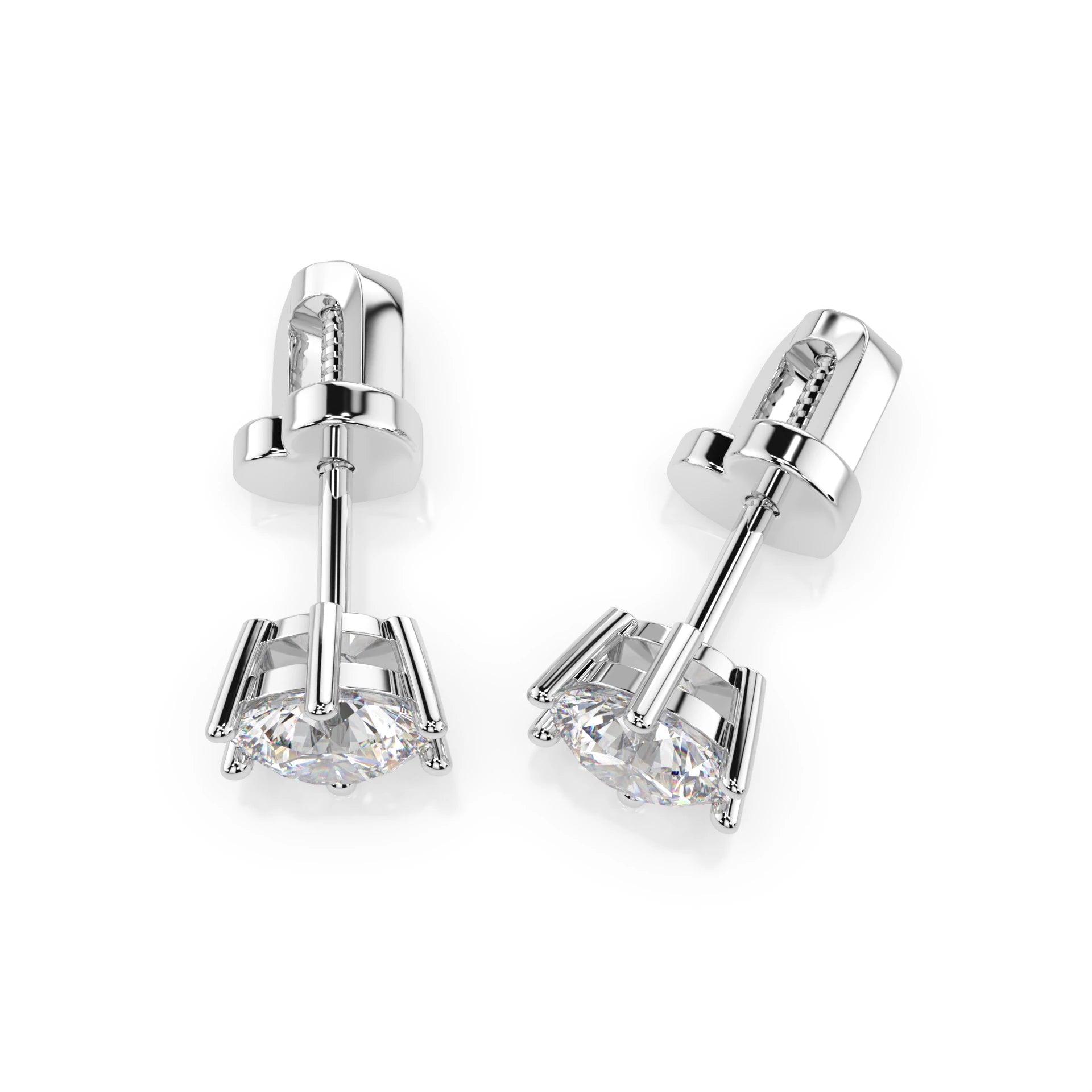 Cercei solitaire Fluture – 102-10151(5.1) – imaginea 3