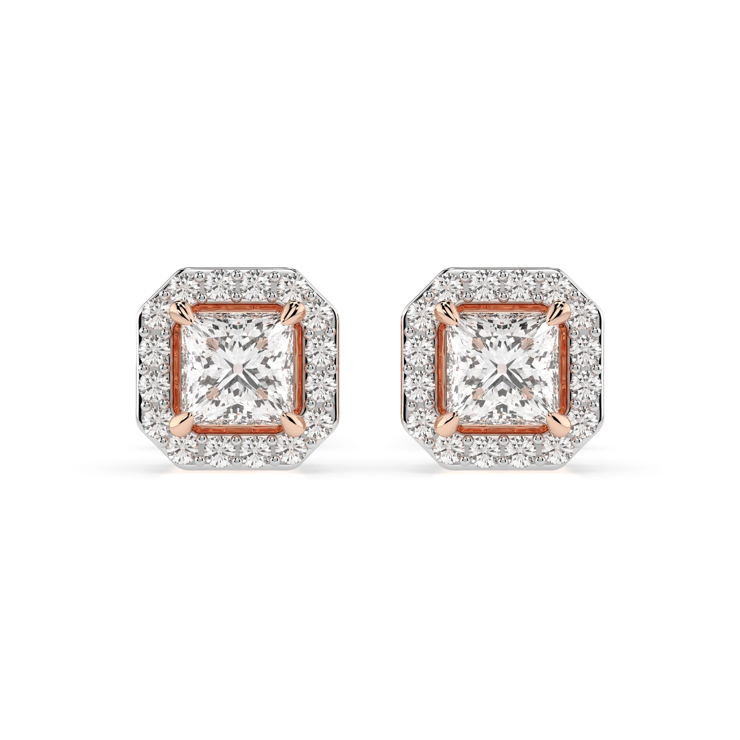Cercei solitaire Eternitate – 102-10115(3.0)PR – imaginea 7