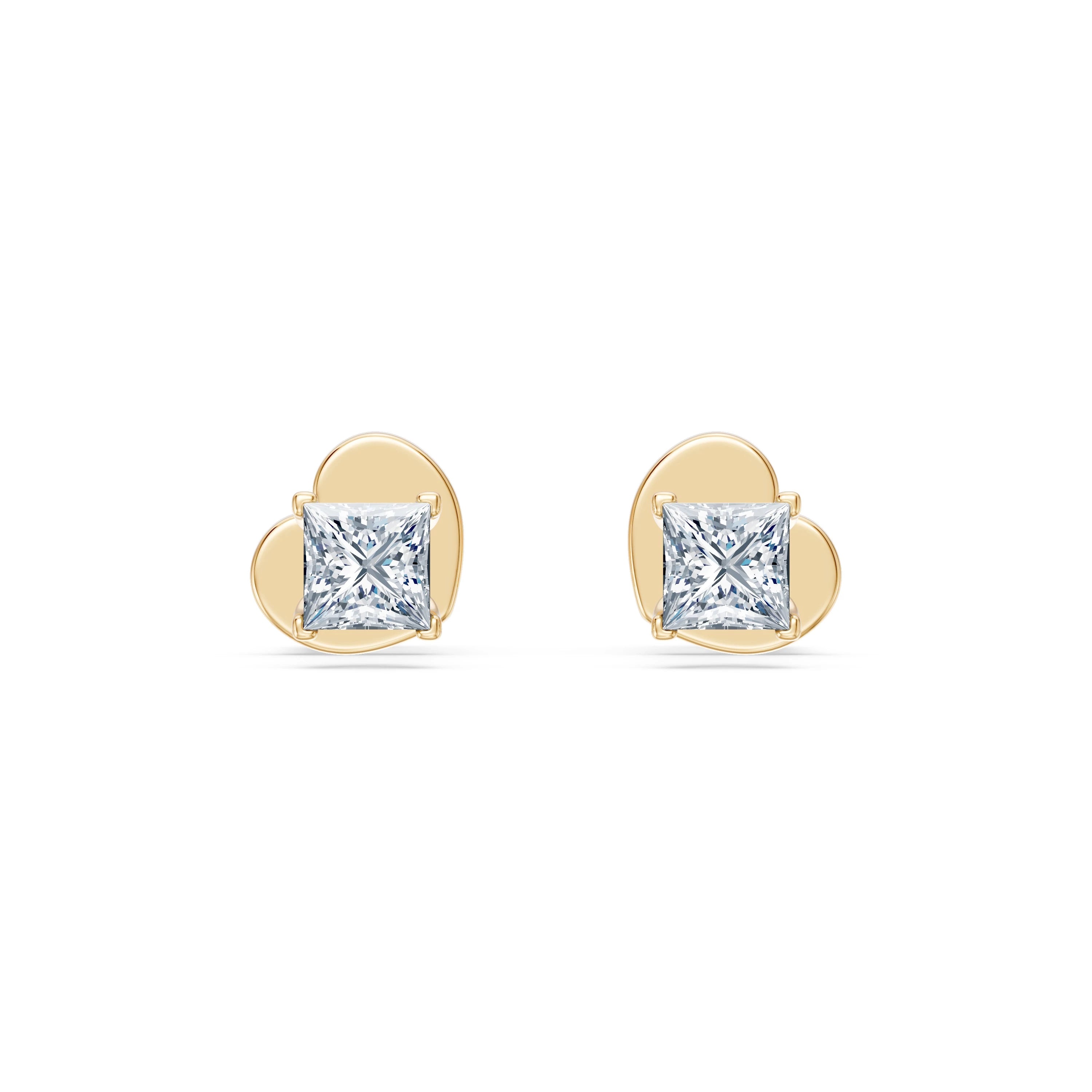 Cercei solitaire Fluture – 102-10117(3.0)PR – imaginea 4