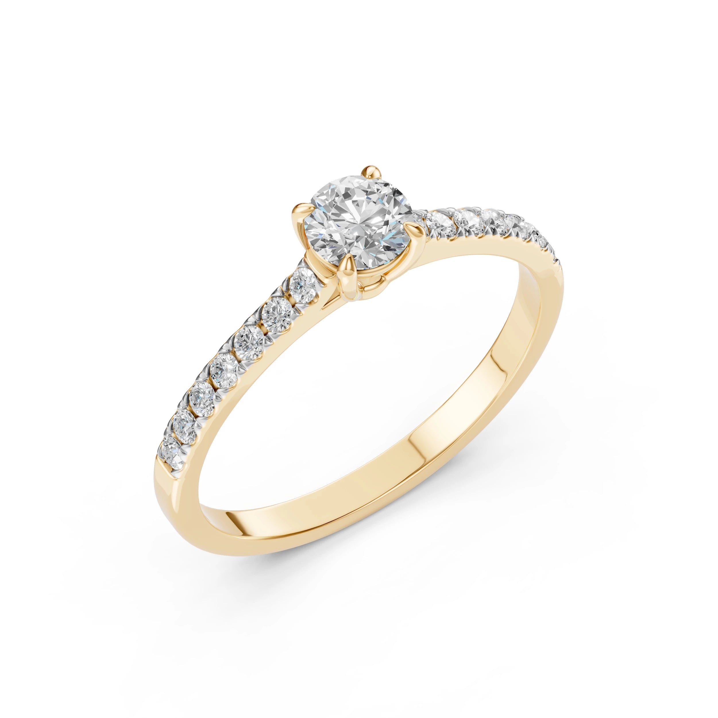 Inel solitaire Eternitate – 101-10094(4.7) – imaginea 4