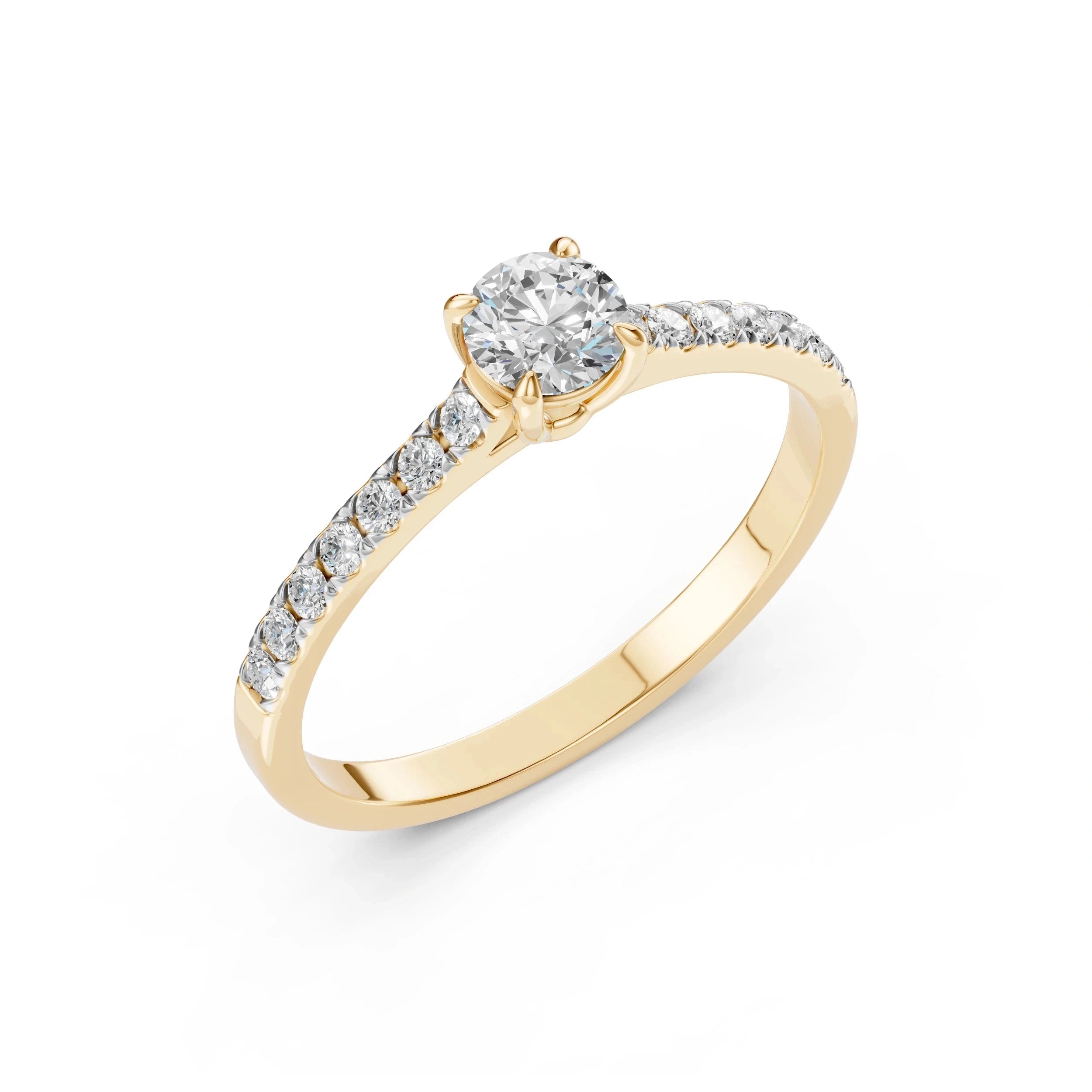 Inel solitaire Eternitate – 101-10094(4.7) – imaginea 4