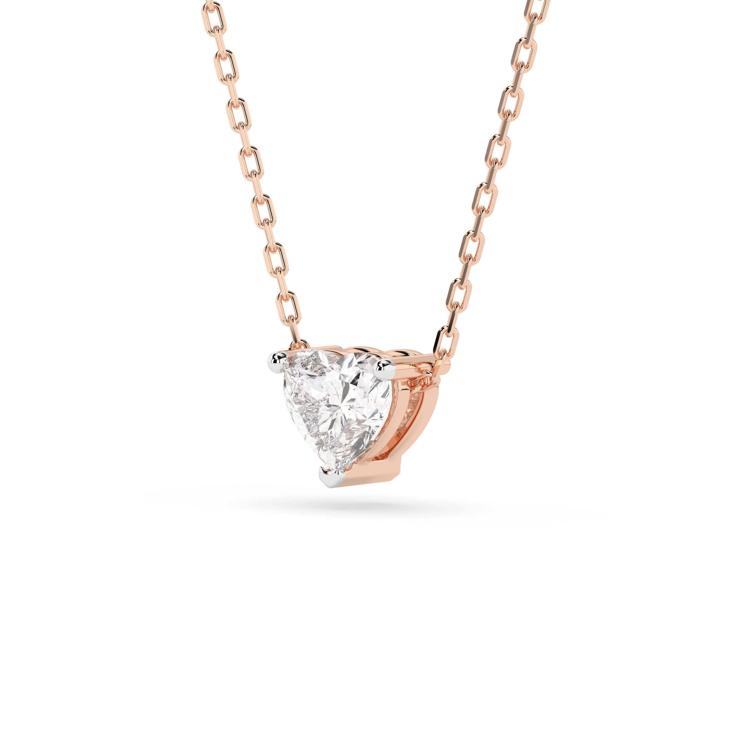 Colier solitaire – 104-10066(0.30)HRT – imaginea 8