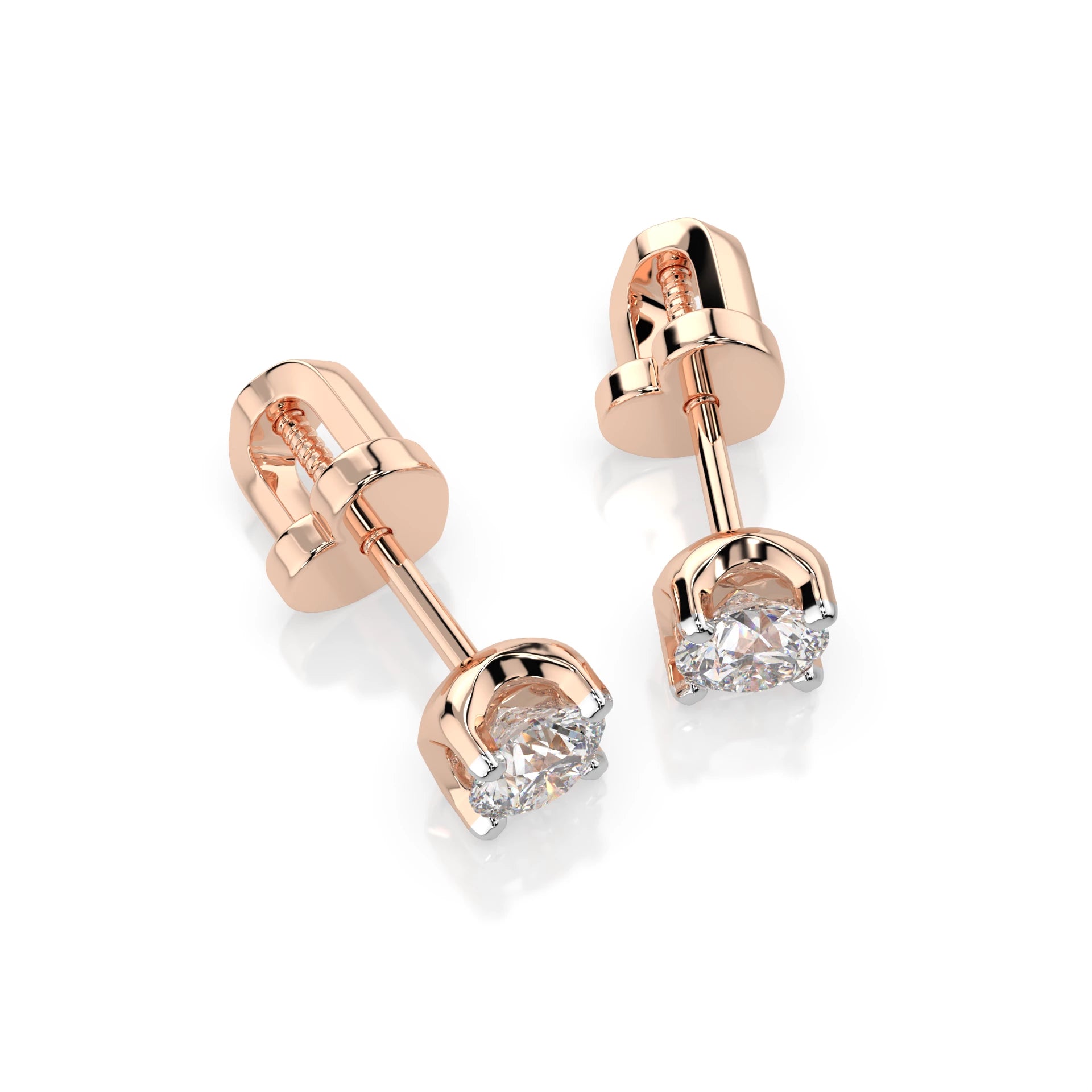 Cercei solitaire Fluture – 102-10020(3.7) – imaginea 9