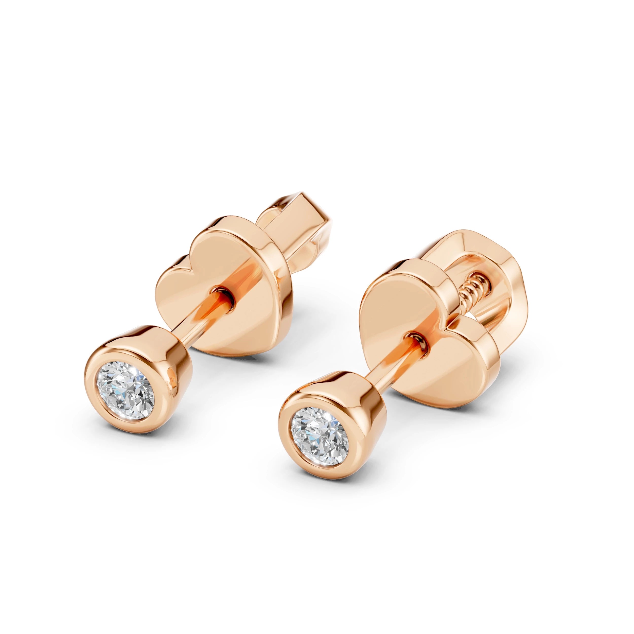 Cercei solitaire Fluture – 102-10010(2.3) – imaginea 9