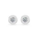 Cercei solitaire Fluture – 102-10050(3.7) – imaginea 1