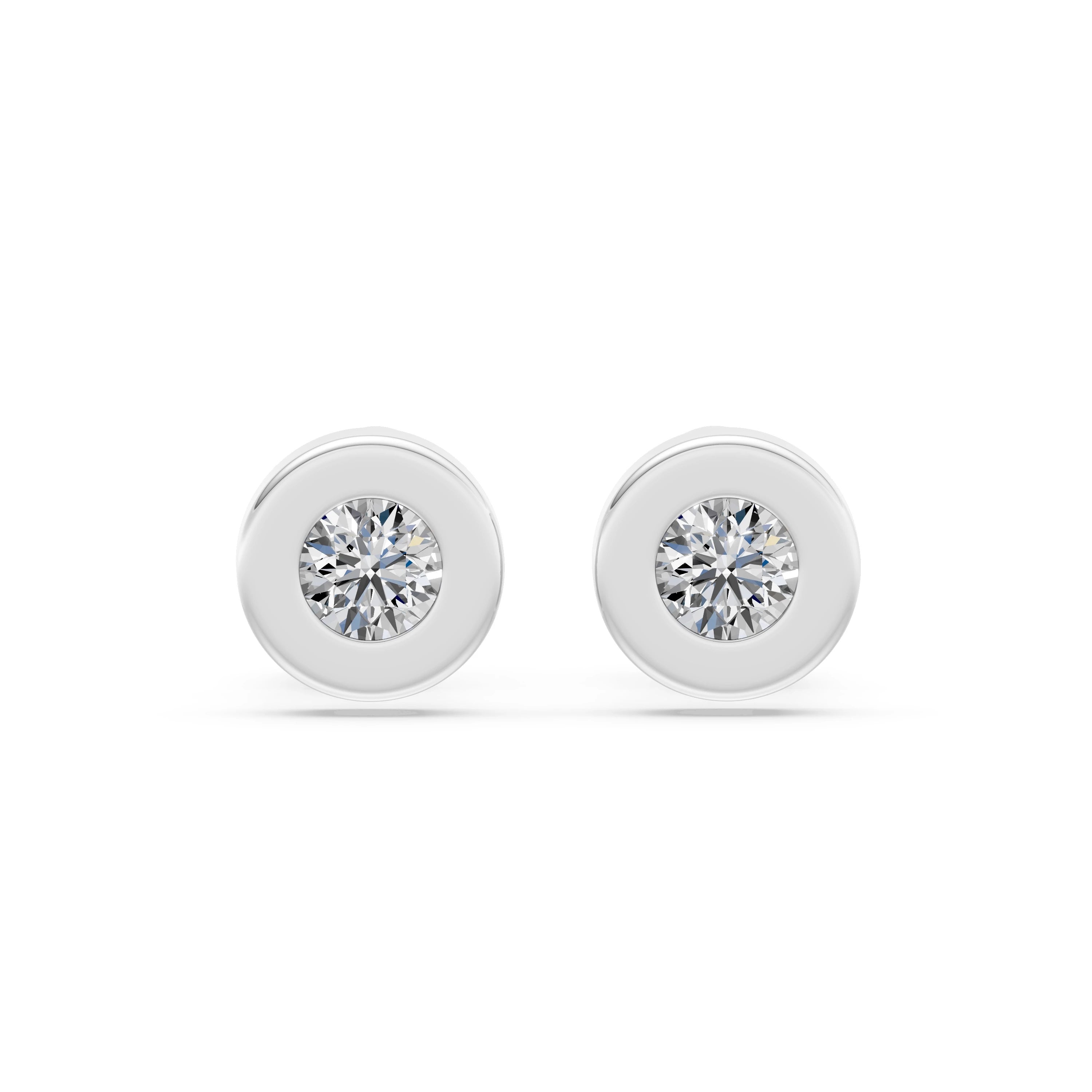 Cercei solitaire Fluture – 102-10050(3.7) – imaginea 1