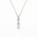 Colier solitaire – 104-10071/3(0.30)BAQ – imaginea 7