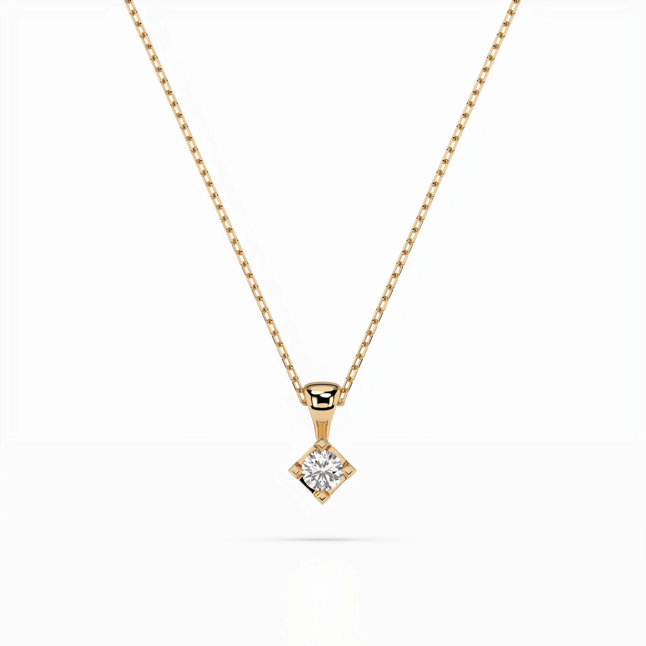 Colier solitaire – 104-10014(2.7) – imaginea 4