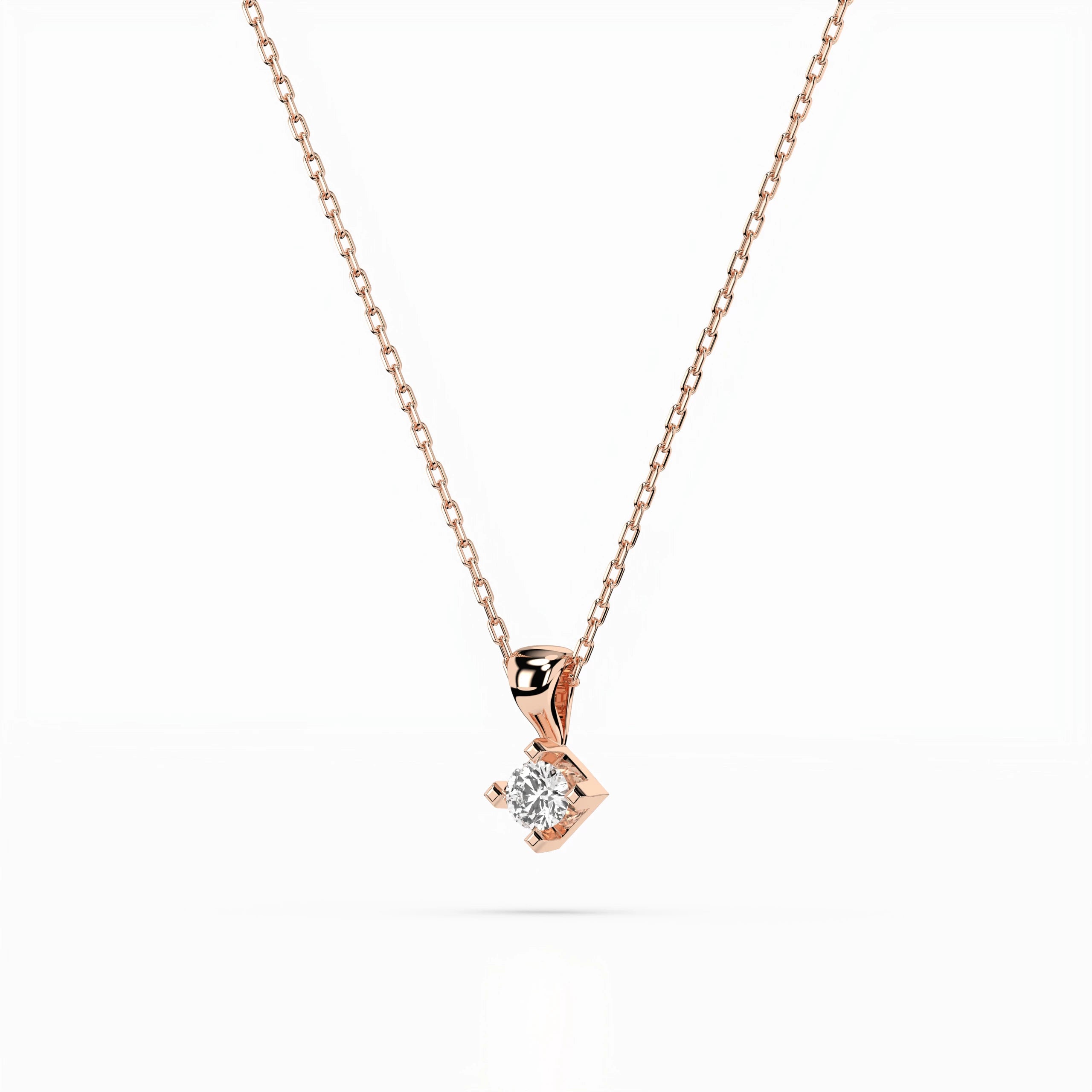 Colier solitaire – 104-10014(2.7) – imaginea 8