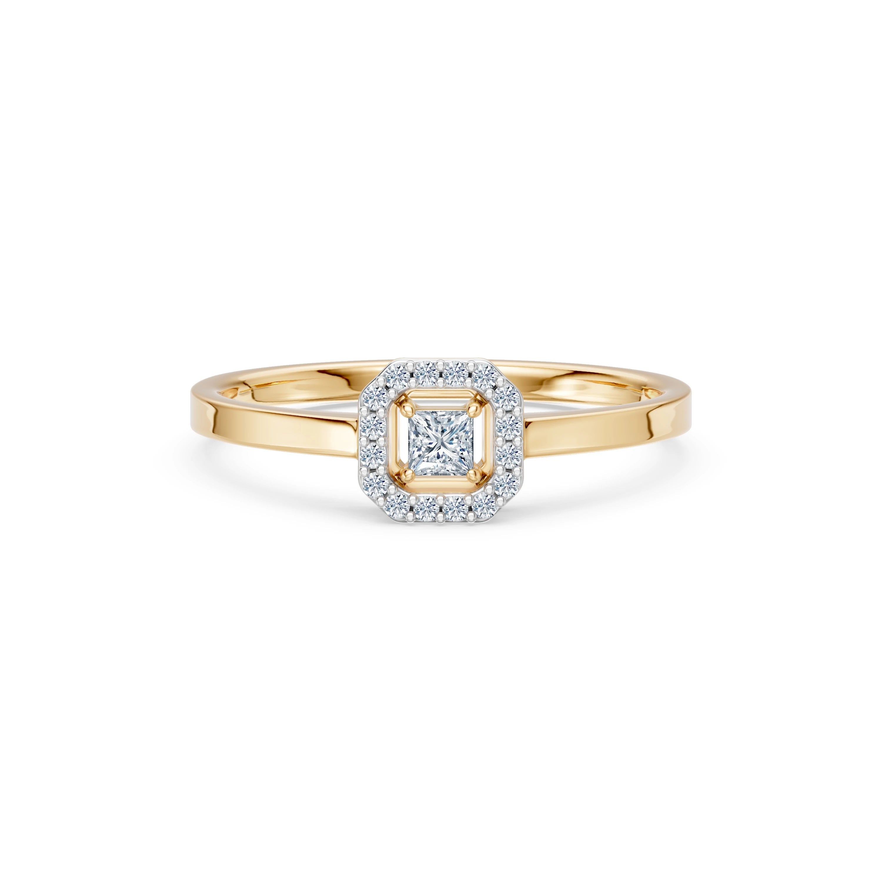 Inel solitaire Eternitate – 101-10115(3.0)PR – imaginea 6