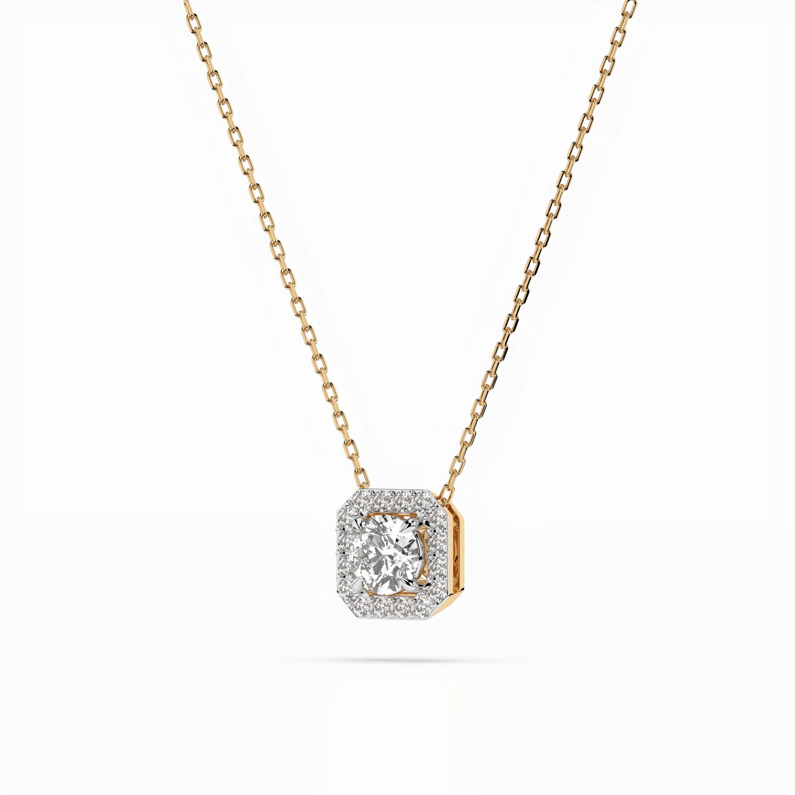 Colier solitaire Eternitate – 104-10042(3.7) – imaginea 5