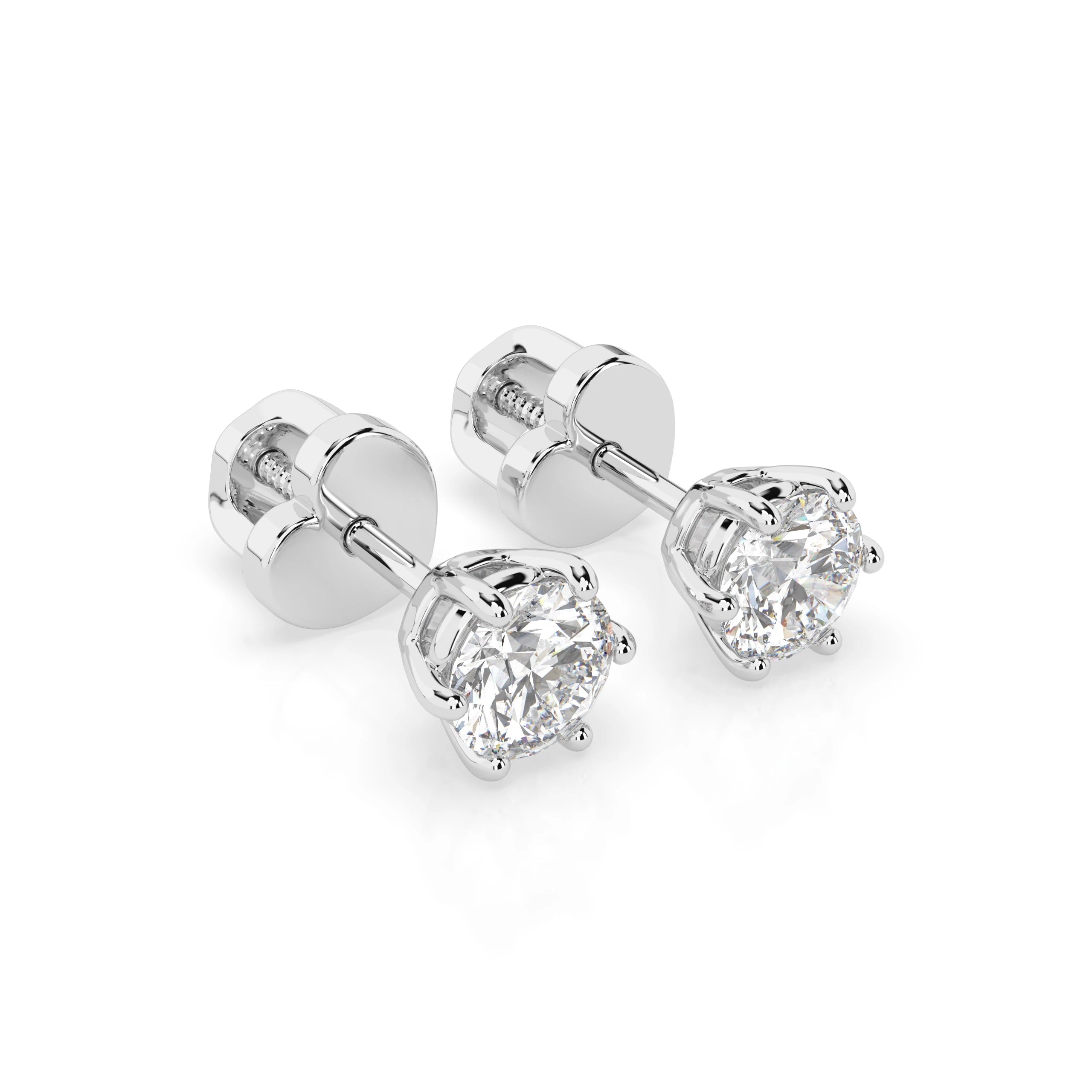 Cercei solitaire Fluture – 102-10027(4.2) – imaginea 2