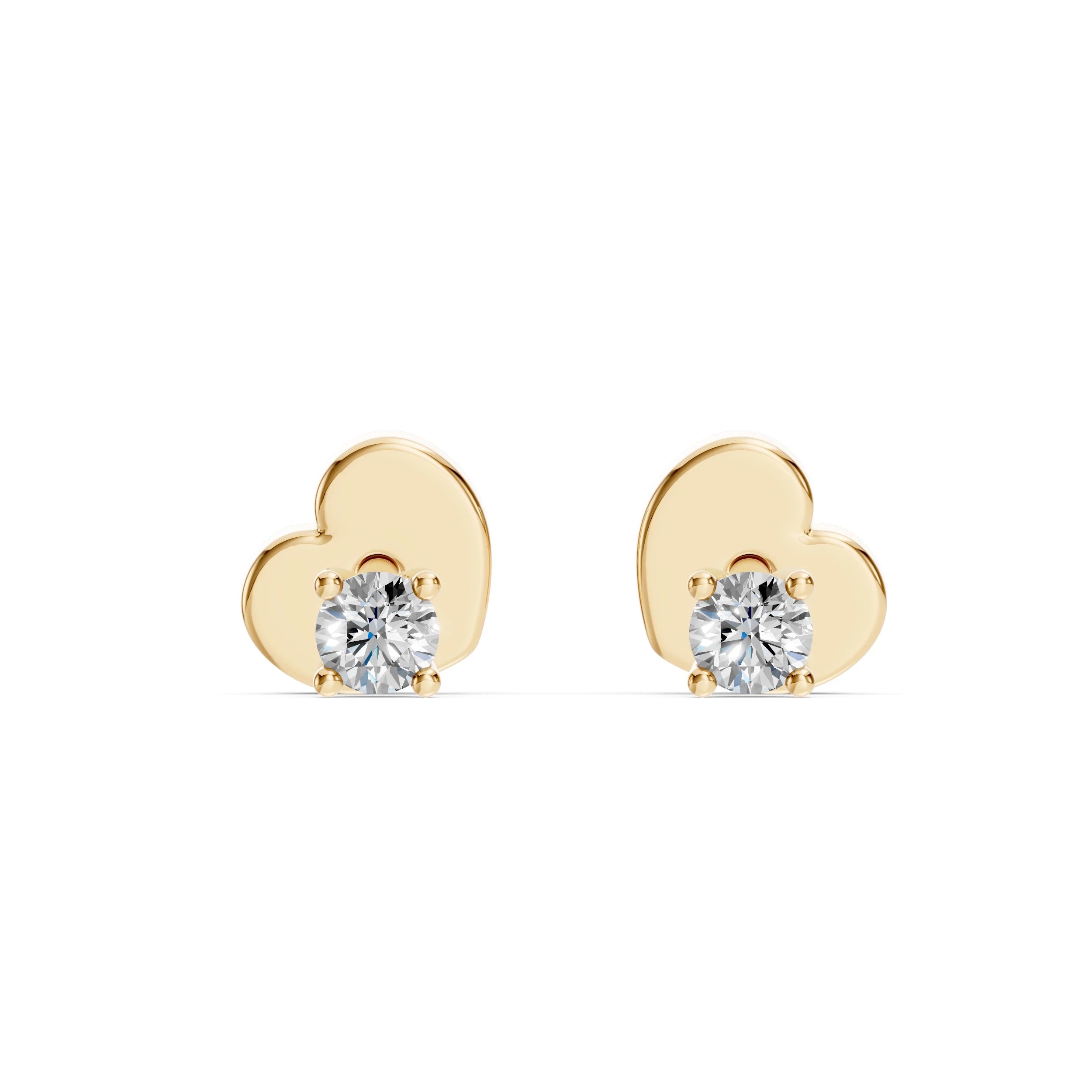 Cercei solitaire Fluture – 102-10012/1(3.0) – imaginea 4