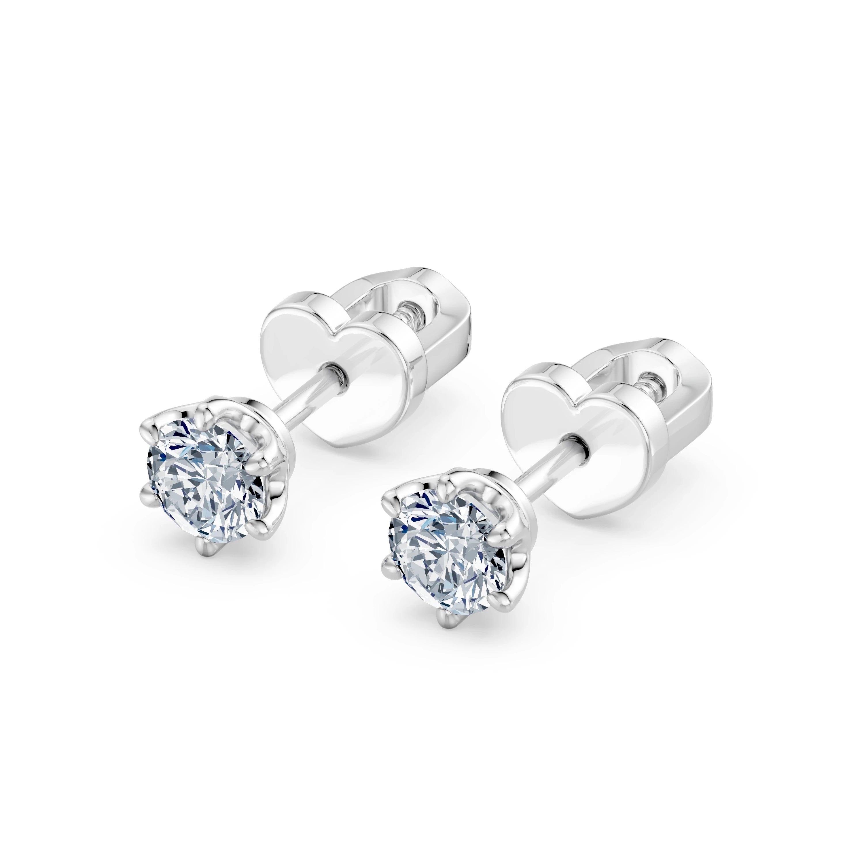 Cercei solitaire Fluture – 102-10040/1(4.0) – imaginea 3