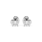 Cercei solitaire Fluture – 102-10113(3.0)PR – imaginea 1