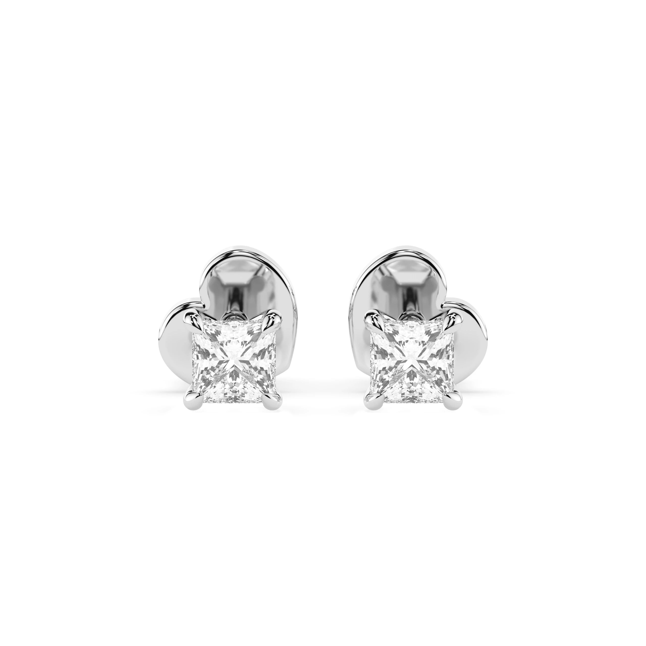 Cercei solitaire Fluture – 102-10113(3.0)PR – imaginea 1