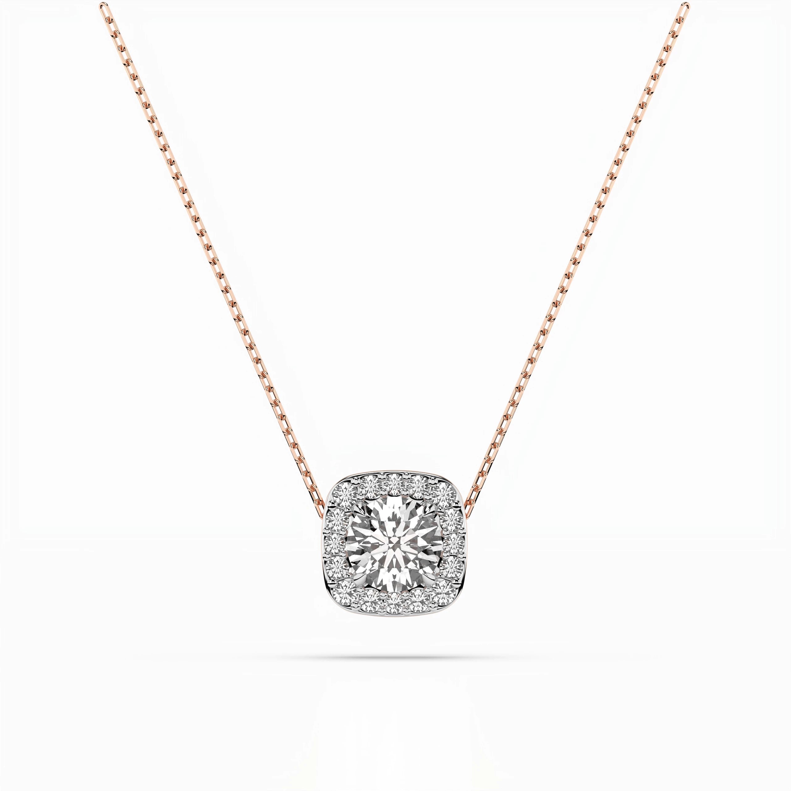 Colier solitaire Eternitate – 104-10057(4.7) – imaginea 7