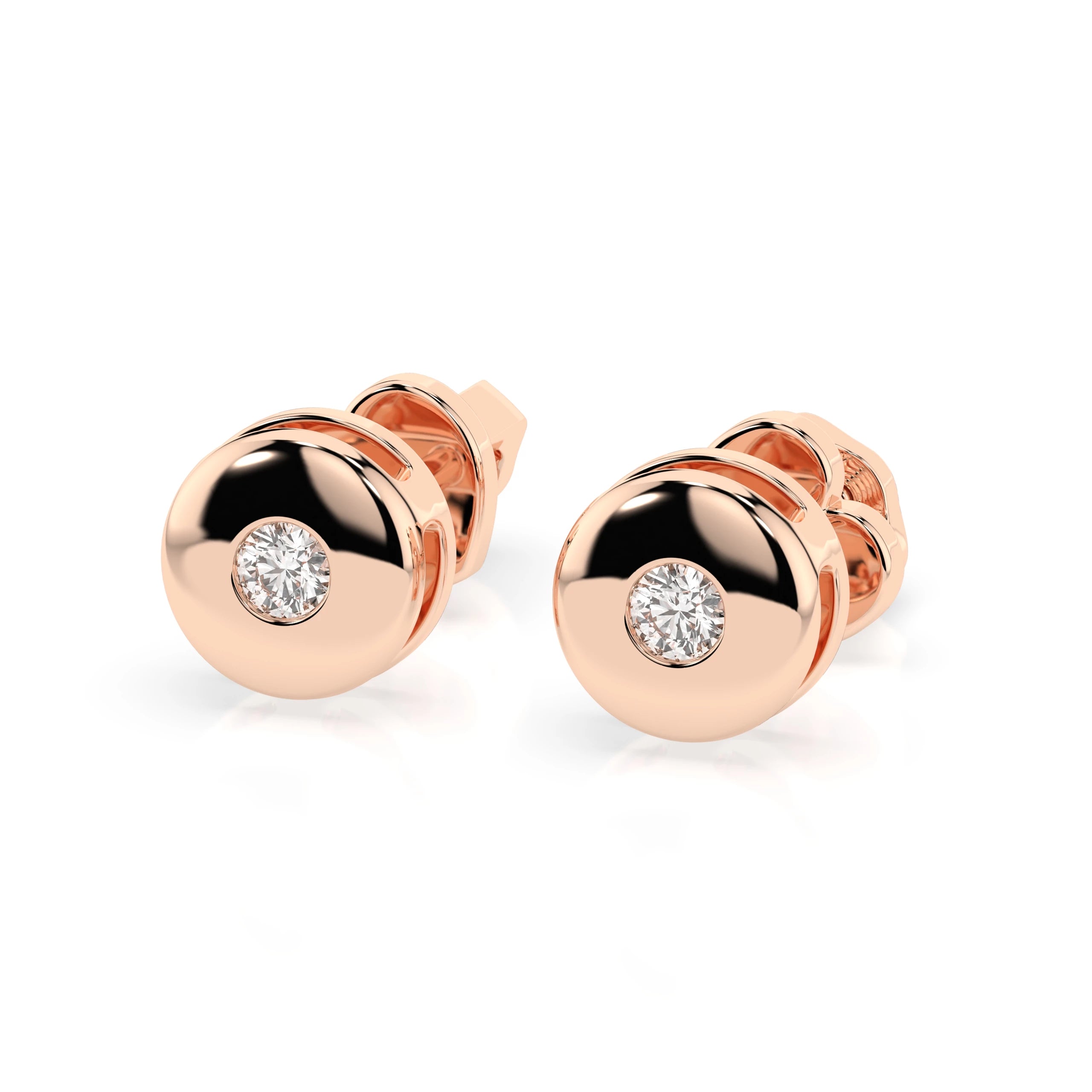 Cercei solitaire Fluture – 102-10048 – imaginea 9
