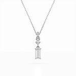 Colier solitaire – 104-10071/3(0.30)BAQ – imaginea 1