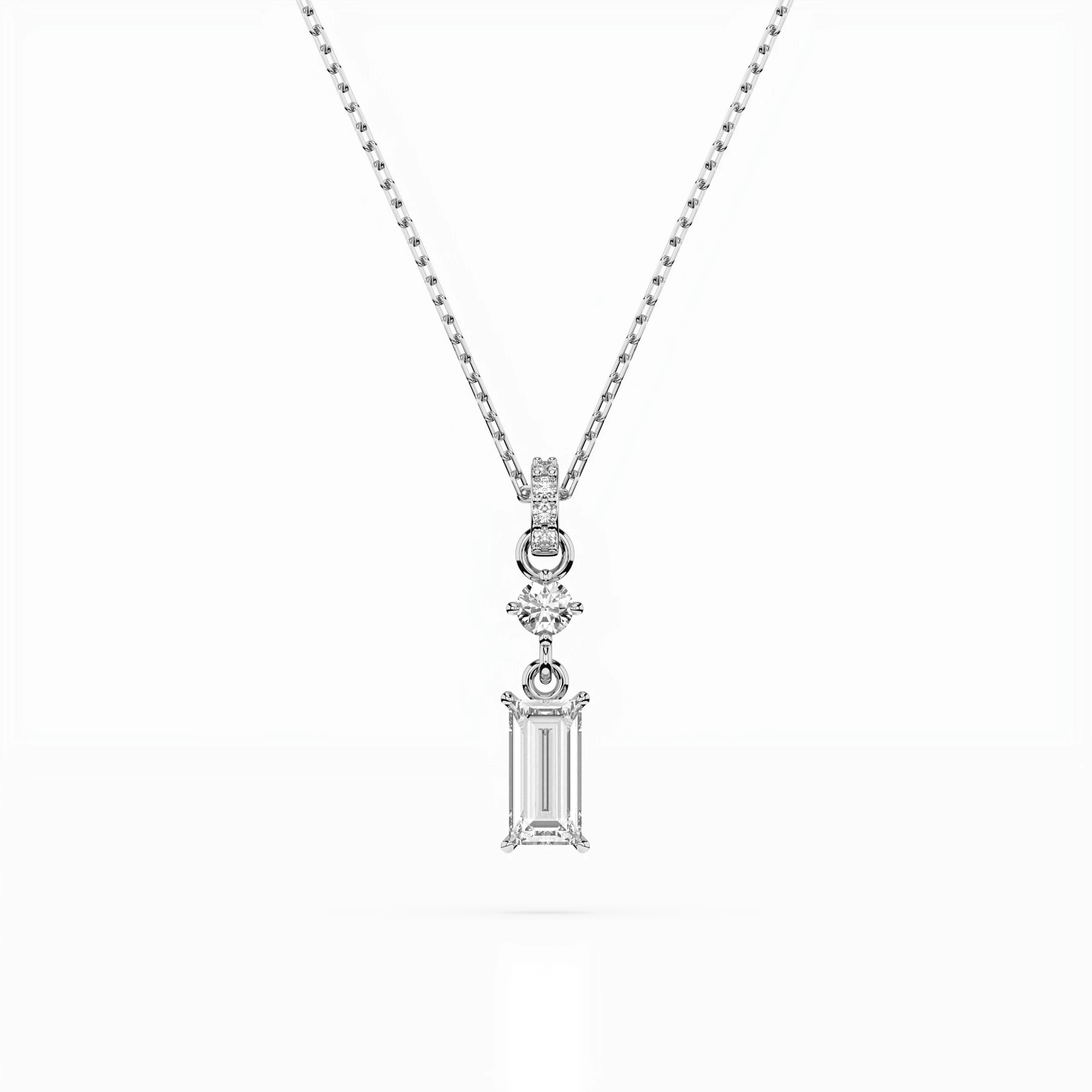 Colier solitaire – 104-10071/3(0.30)BAQ – imaginea 1