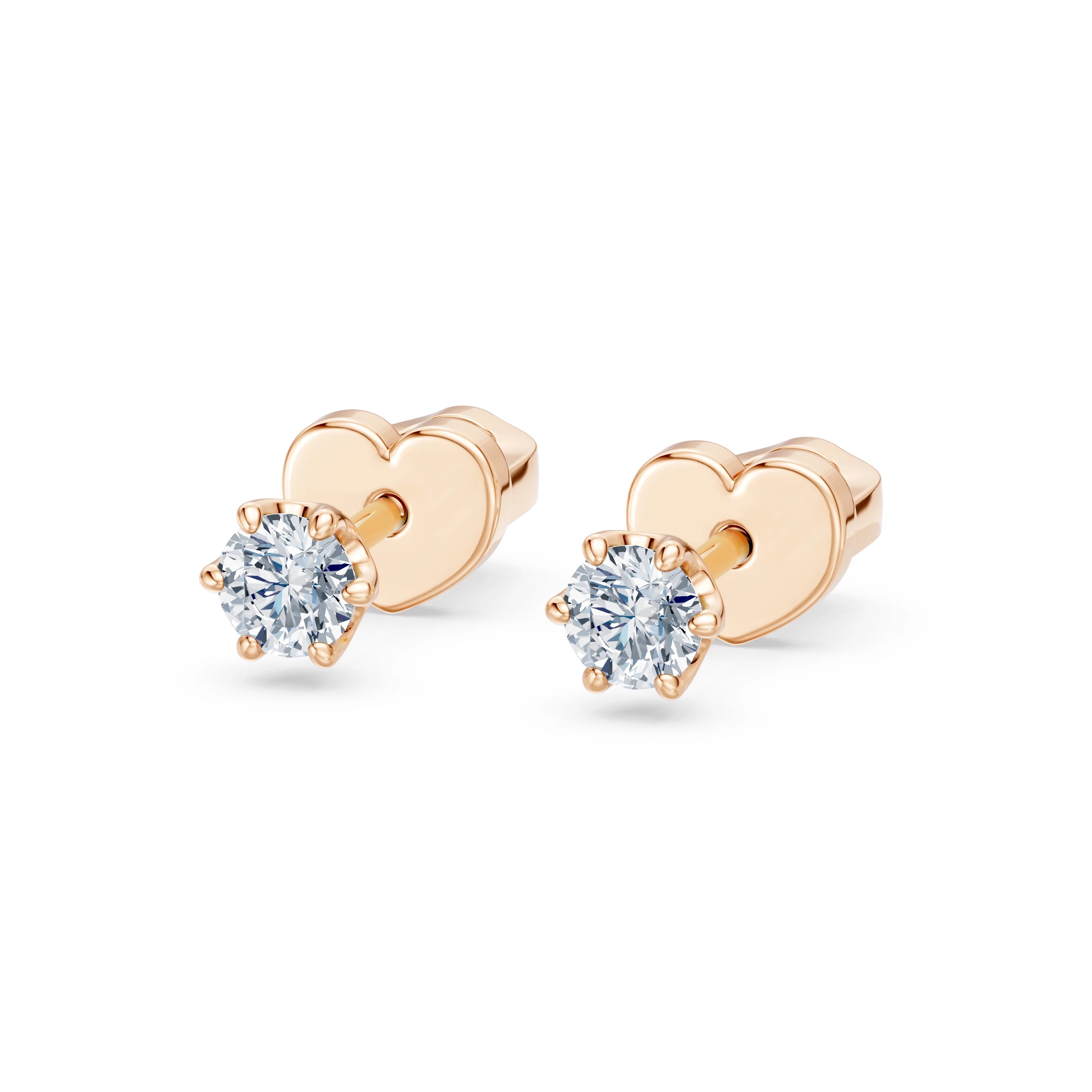 Cercei solitaire Fluture – 102-10040/1(3.4) – imaginea 8