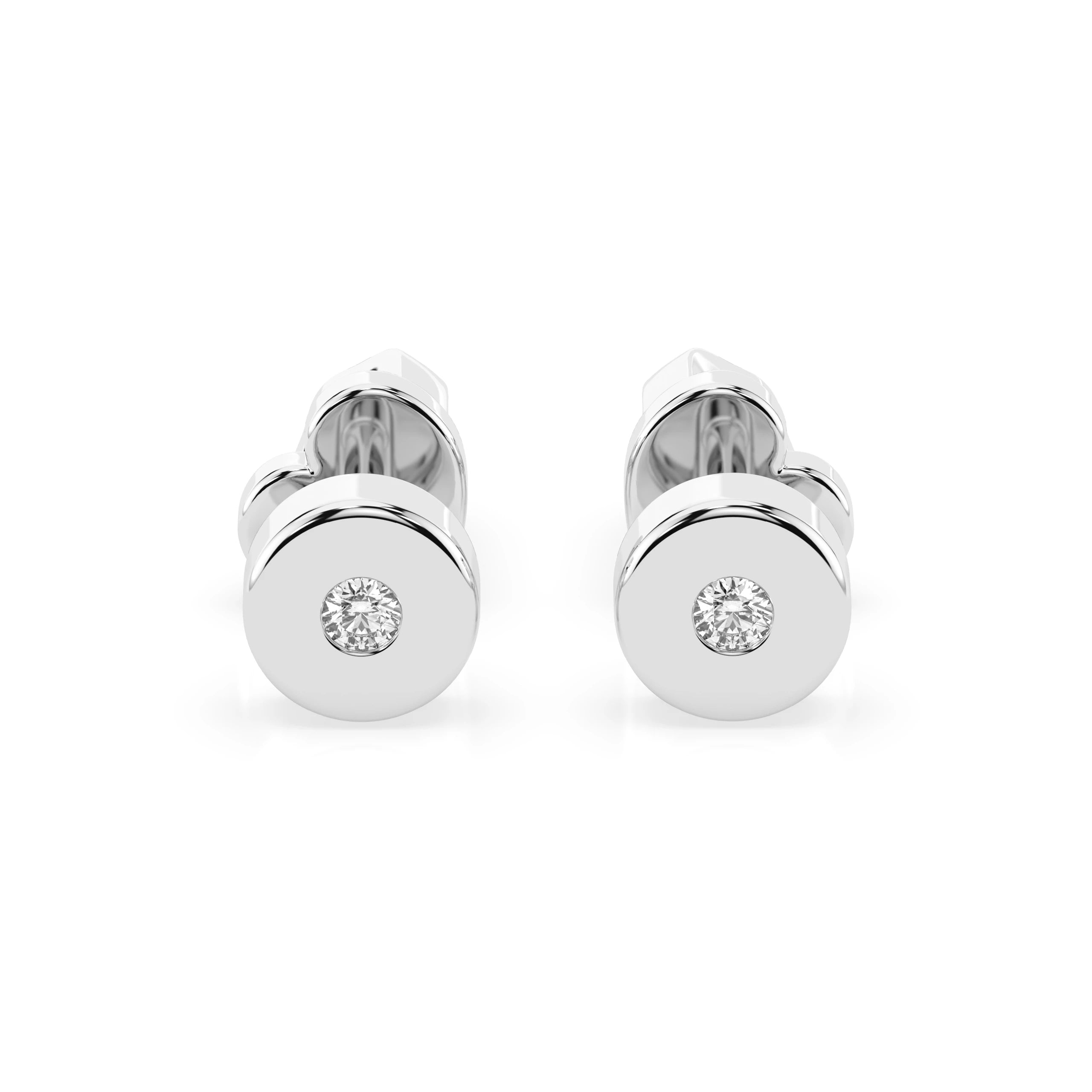 Cercei solitaire Fluture – 102-10050 – imaginea 1