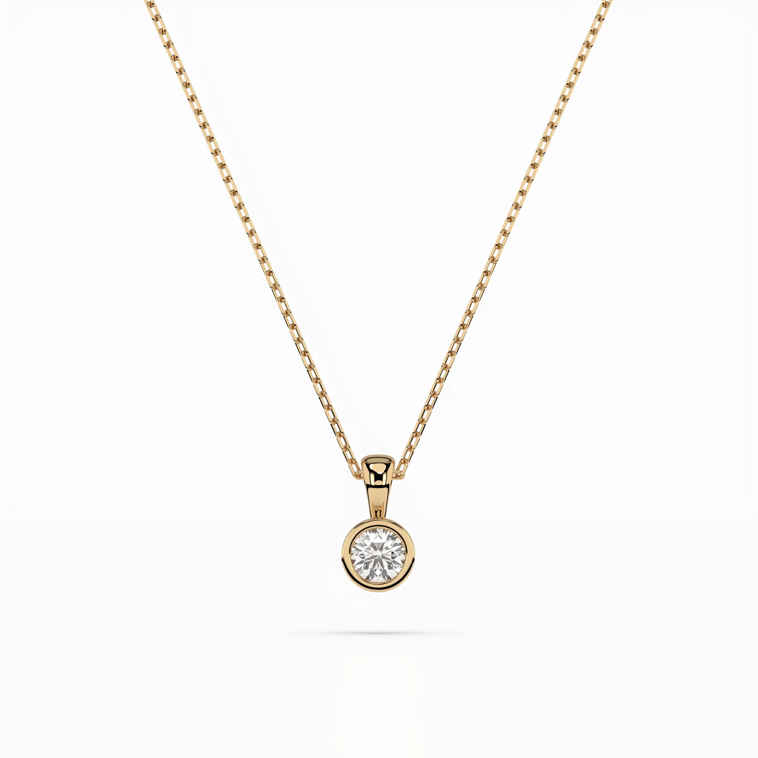 Colier solitaire – 104-10010(3.0) – imaginea 4