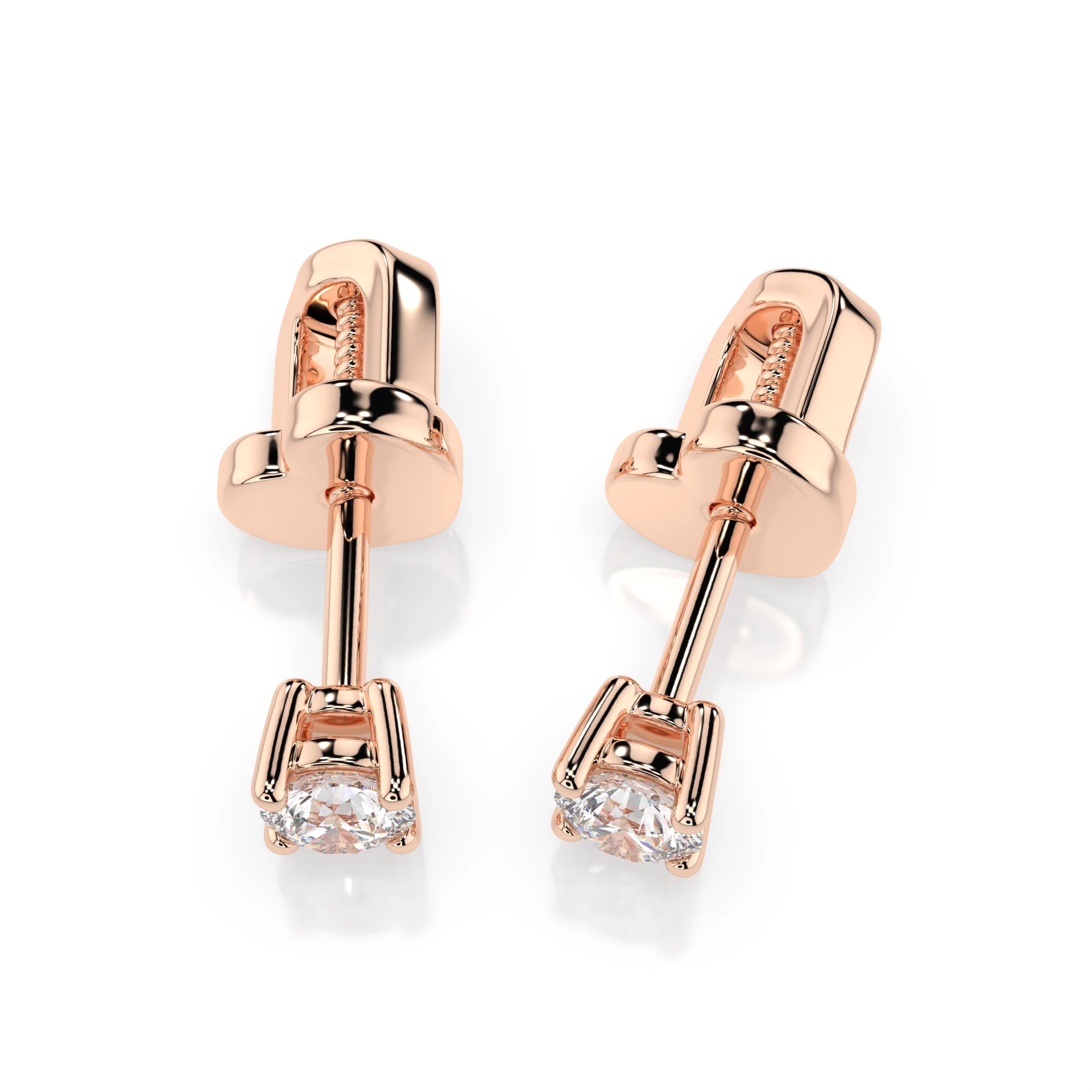 Cercei solitaire Fluture – 102-10012/1(3.4) – imaginea 8