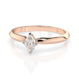 Inel solitaire – 101-10181/1(0.15)MARQUISE – imaginea 9