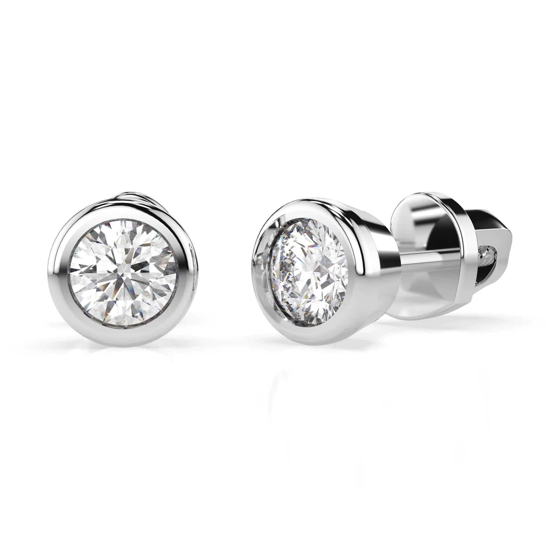 Cercei solitaire Fluture – 102-10010(3.7) – imaginea 1