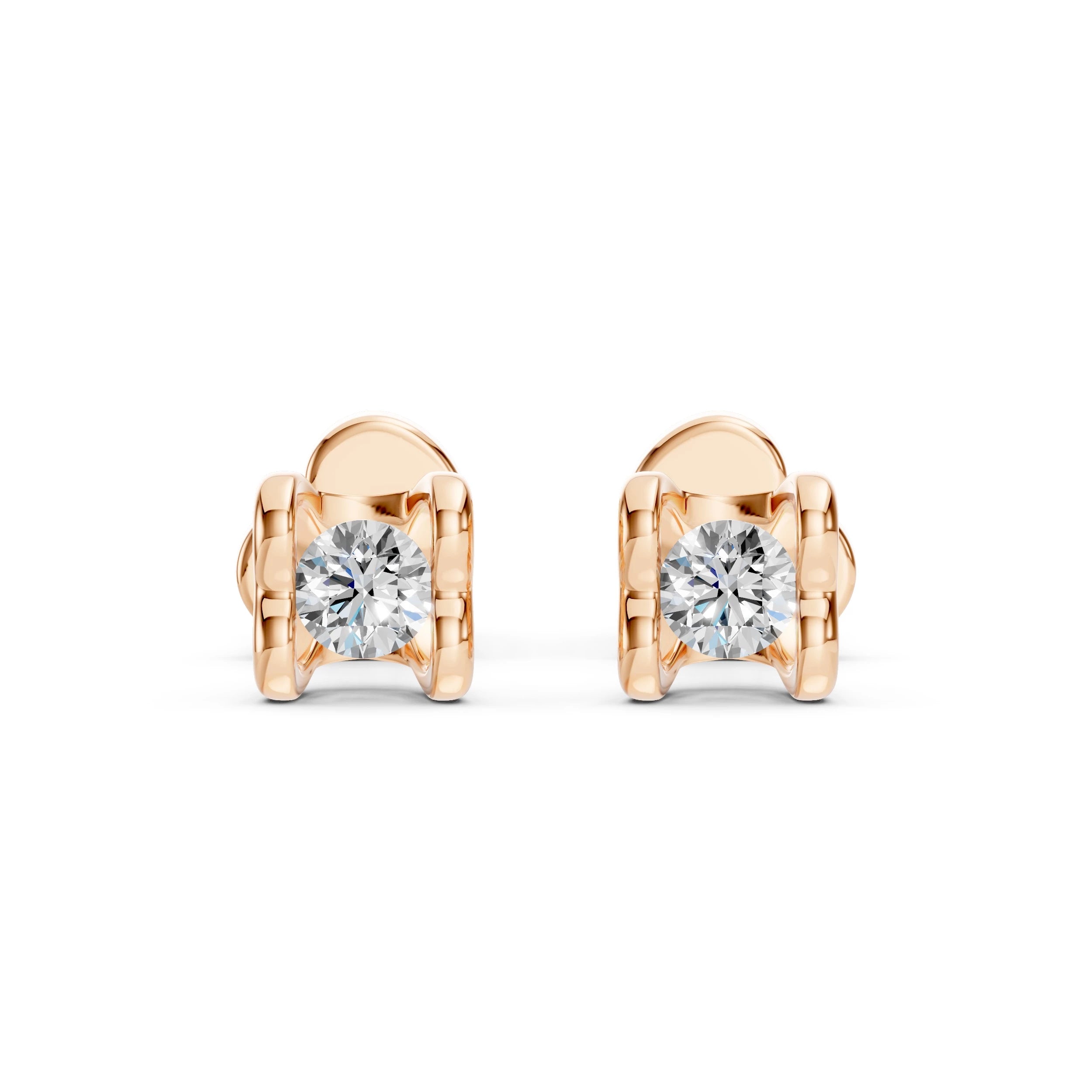 Cercei solitaire Fluture – 102-10013/2(3.0) – imaginea 7