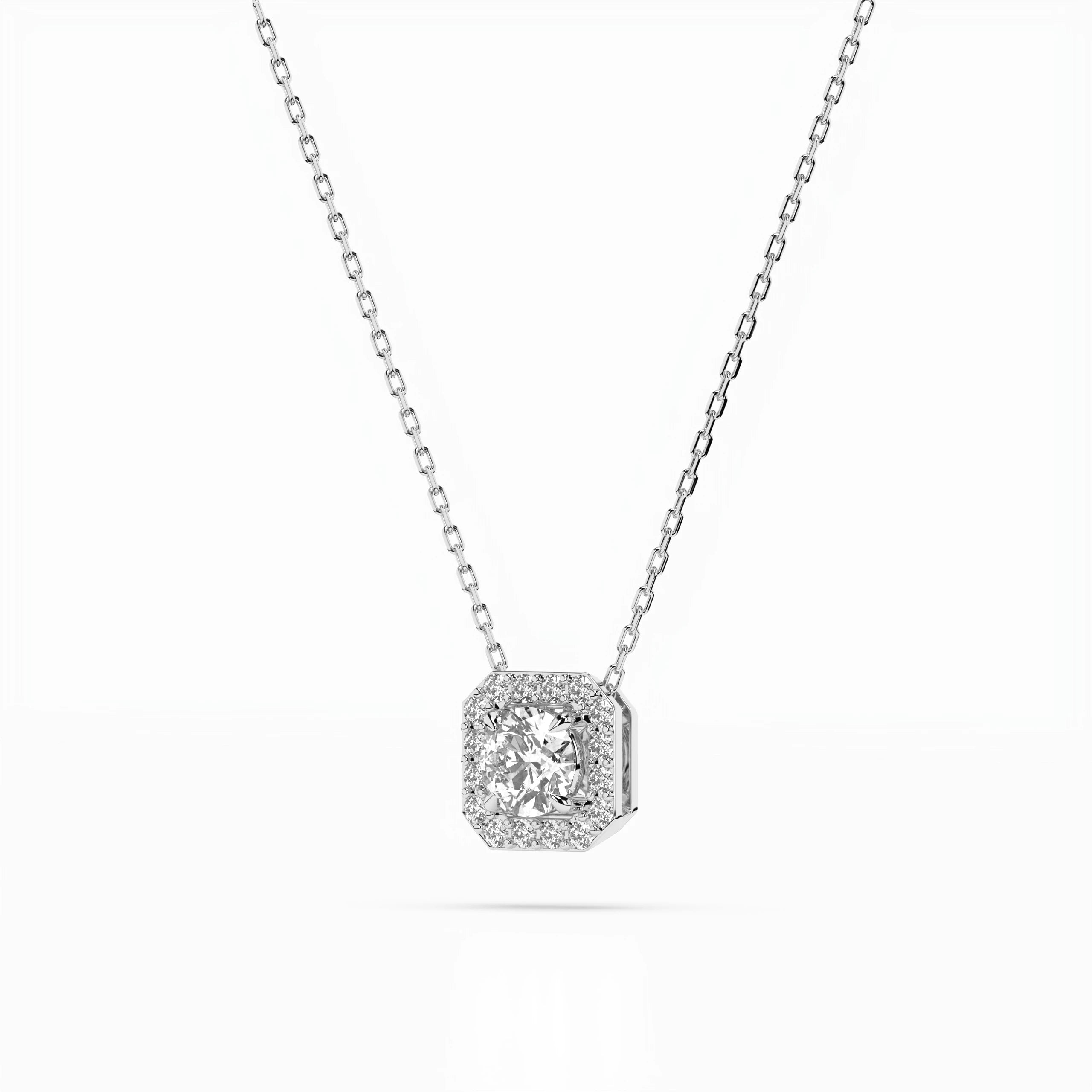 Colier solitaire Eternitate – 104-10042(3.7) – imaginea 2