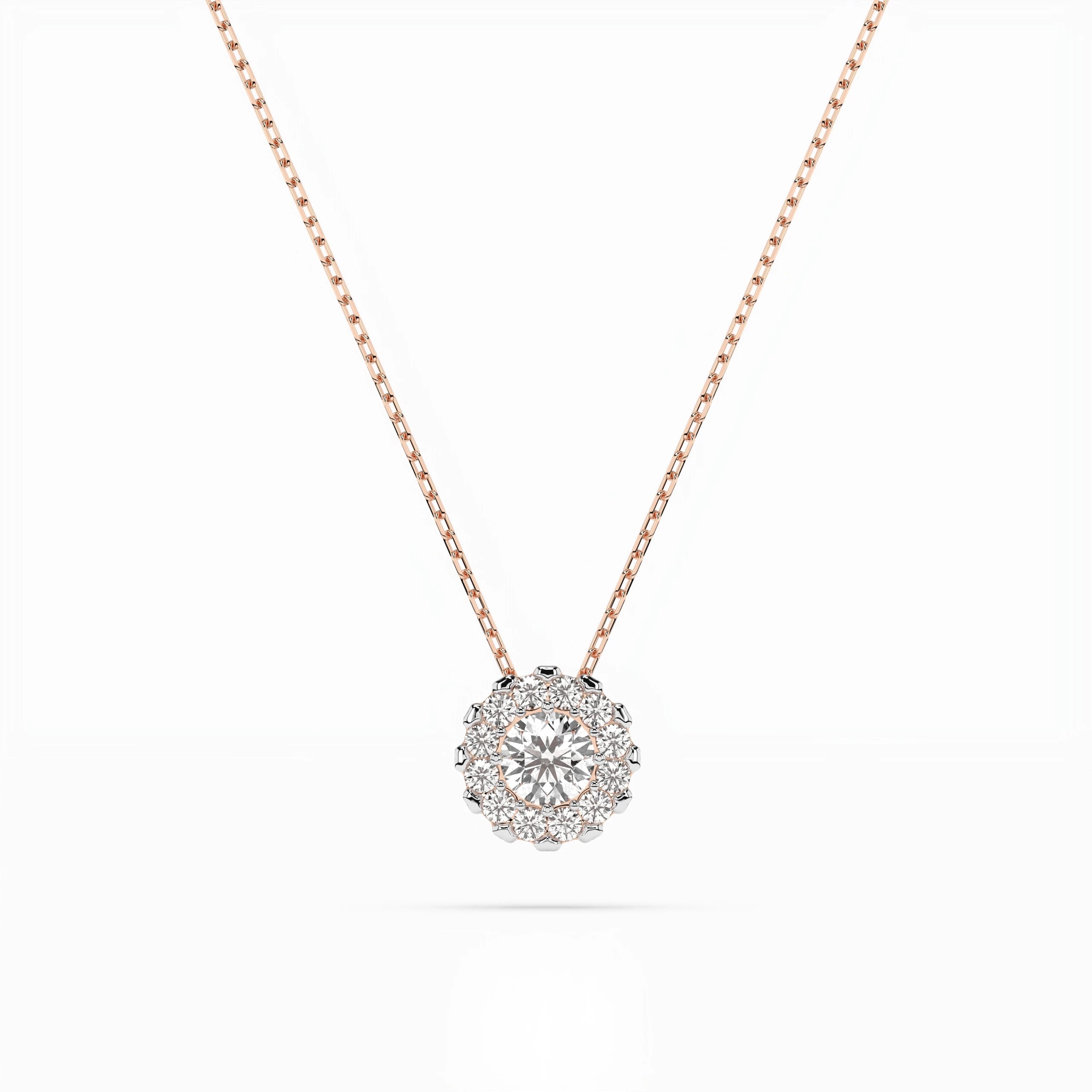 Colier solitaire Eternitate – 104-10044(3.0) – imaginea 7