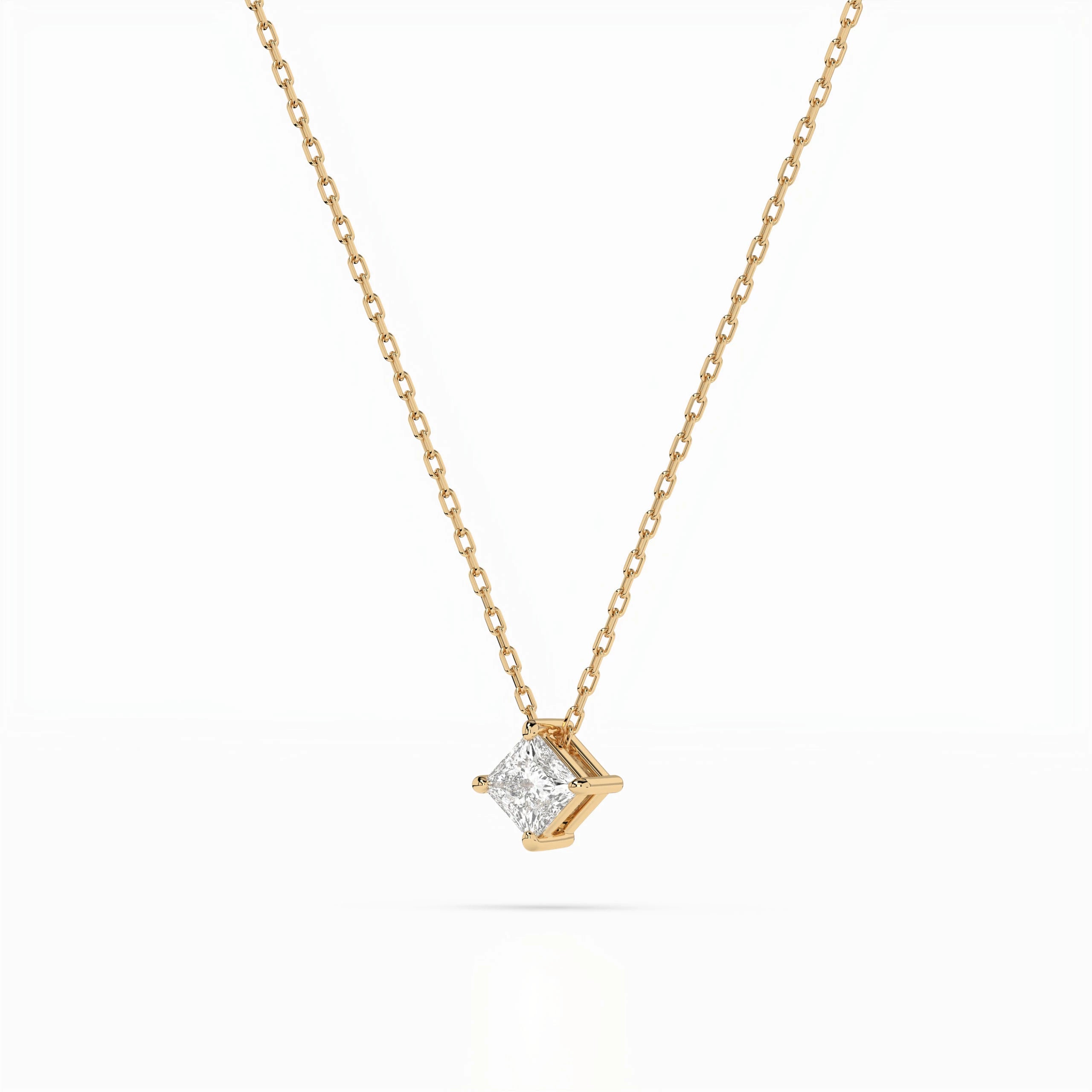 Colier solitaire – 104-10055(2.5)PR – imaginea 5