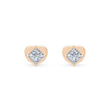 Cercei solitaire Fluture – 102-10116(3.0)PR – imaginea 7