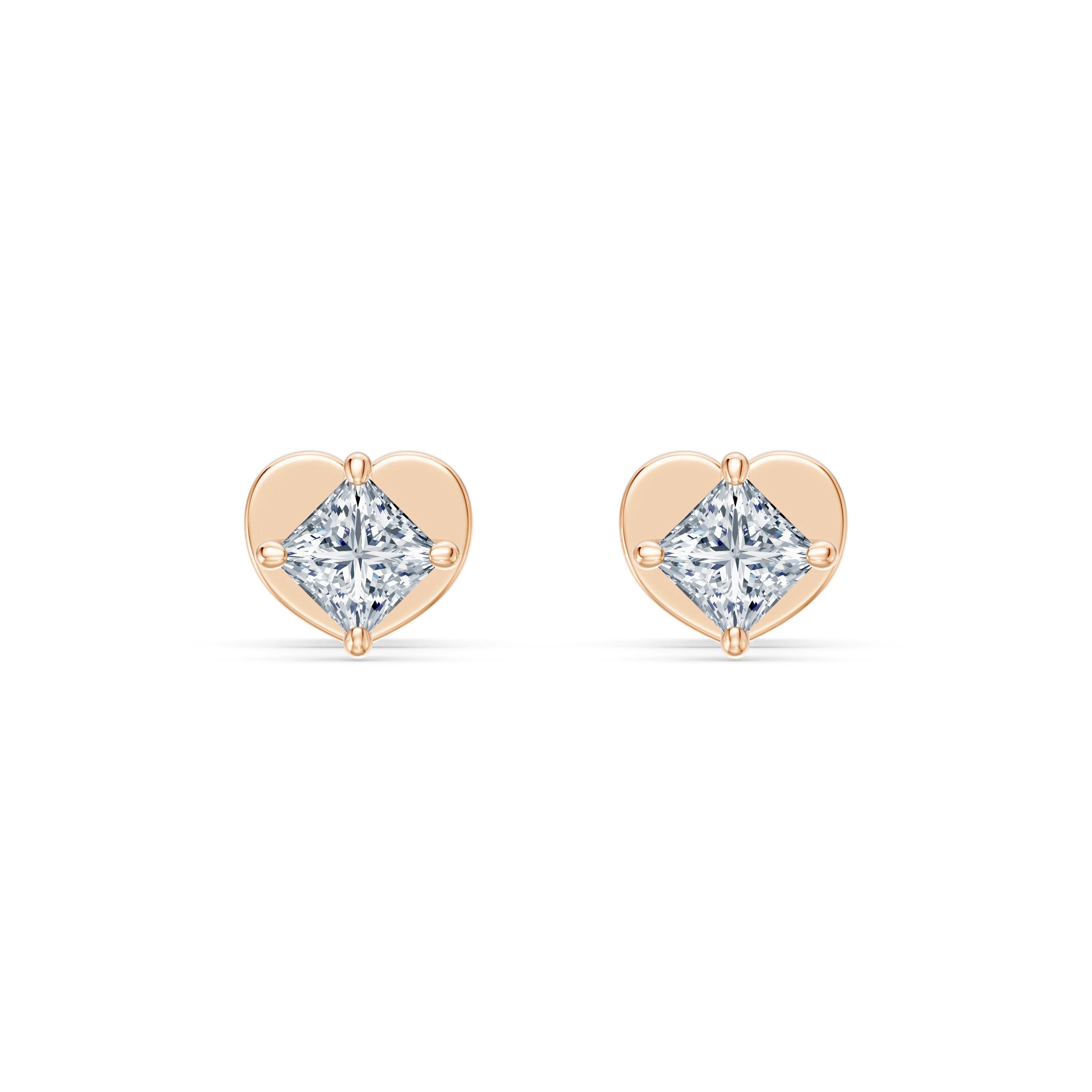Cercei solitaire Fluture – 102-10116(3.0)PR – imaginea 7