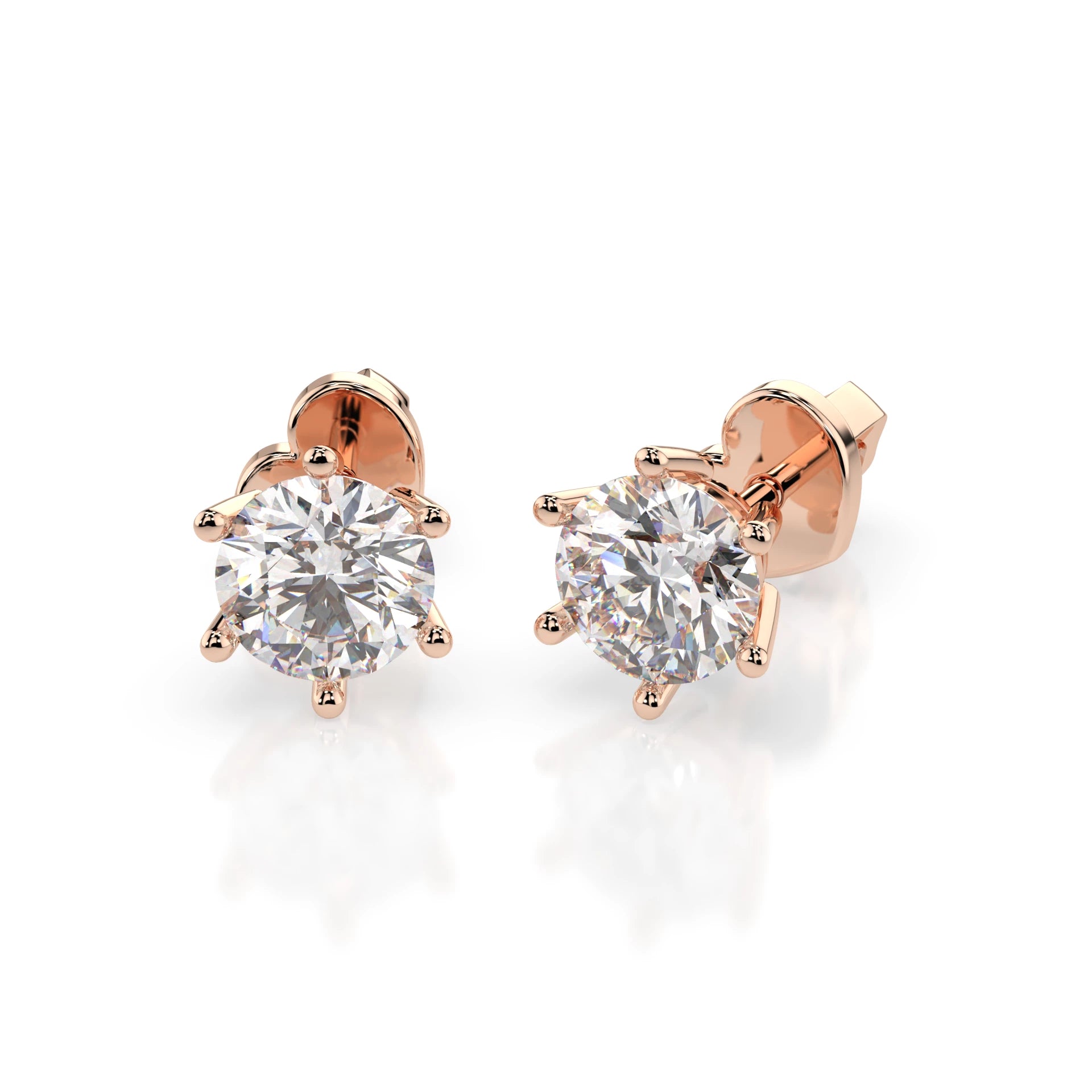 Cercei solitaire Fluture – 102-10151(5.1) – imaginea 7