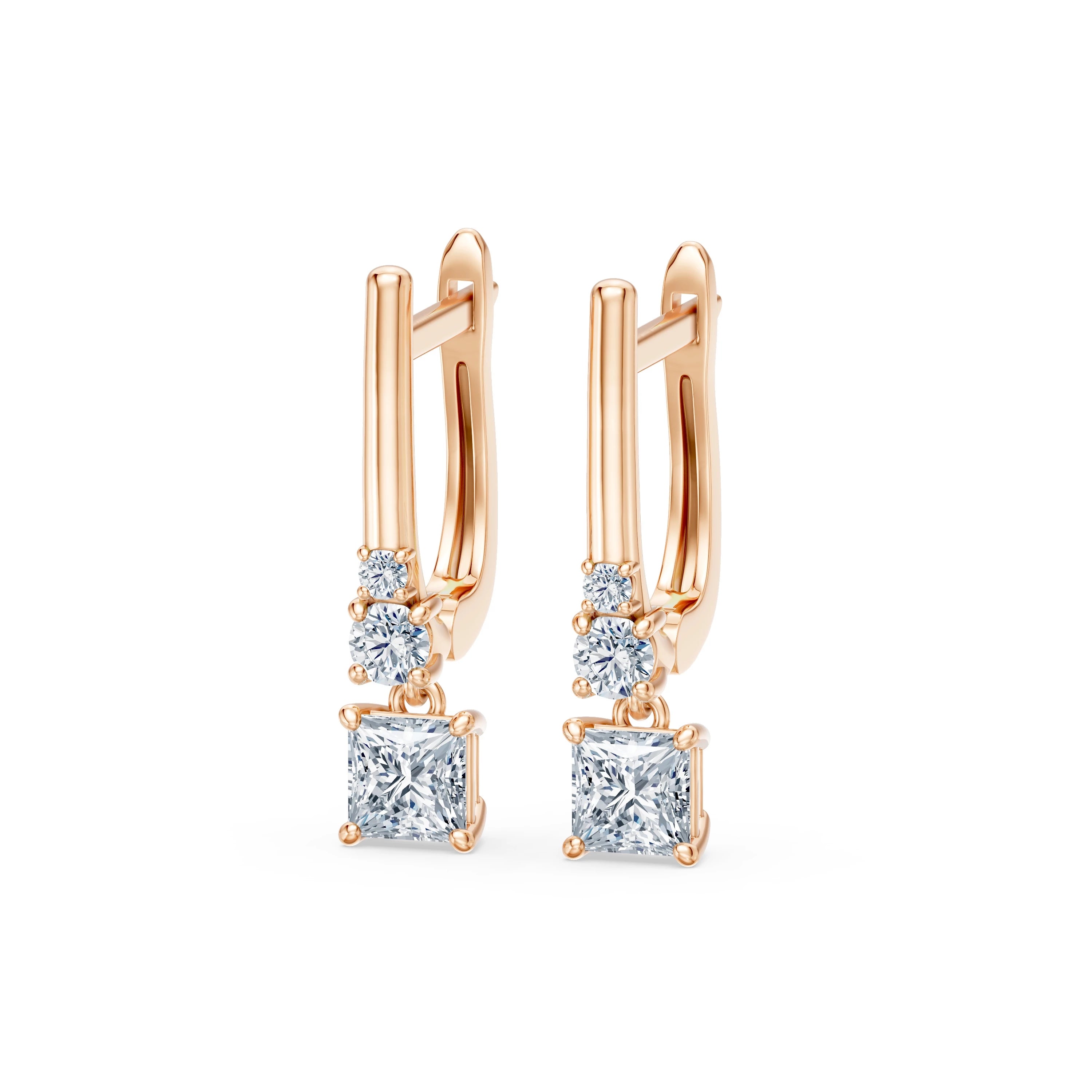 Cercei solitaire Eternitate – 102-10143(0.40)PR – imaginea 8