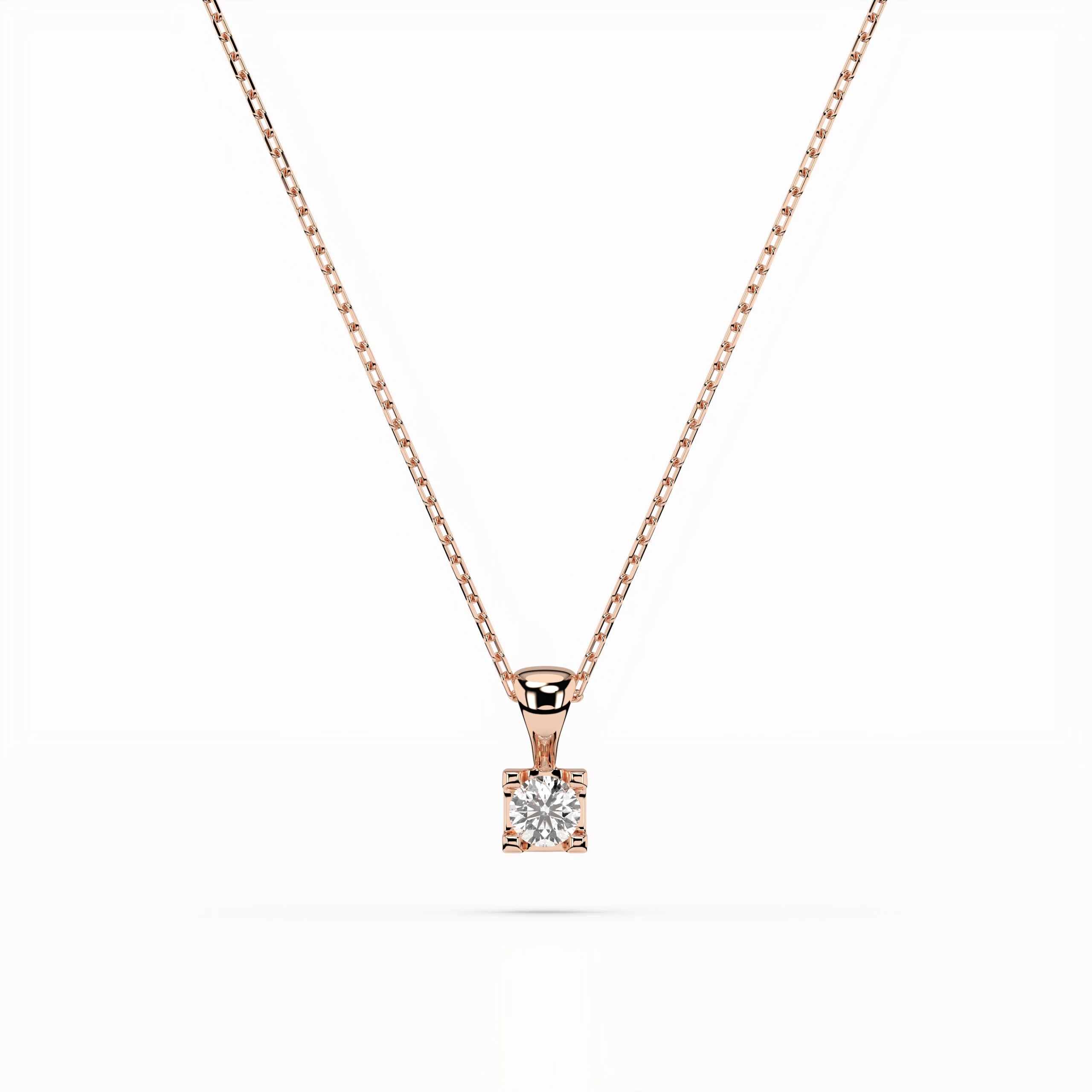 Colier solitaire – 104-10013(2.7) – imaginea 7