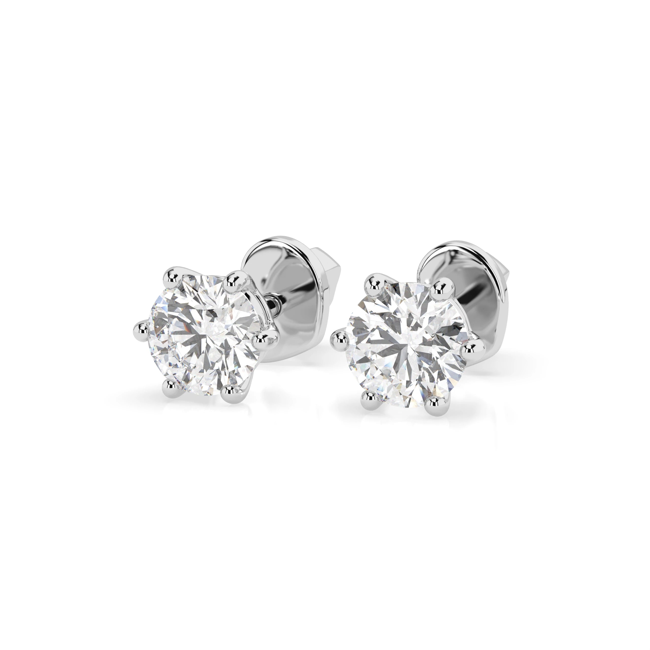 Cercei solitaire Fluture – 102-10027(4.2) – imaginea 3