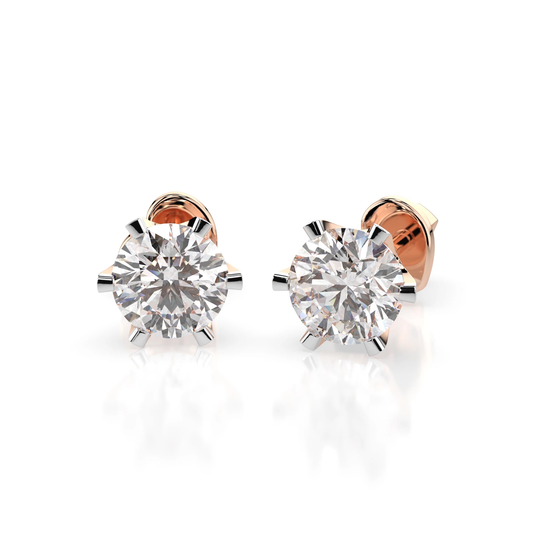 Cercei solitaire Fluture – 102-10040/1(5.1) – imaginea 7