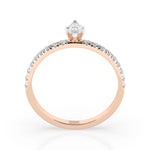 Inel solitaire Eternitate – 101-10181/4(0.10)MARQUISE – imaginea 8