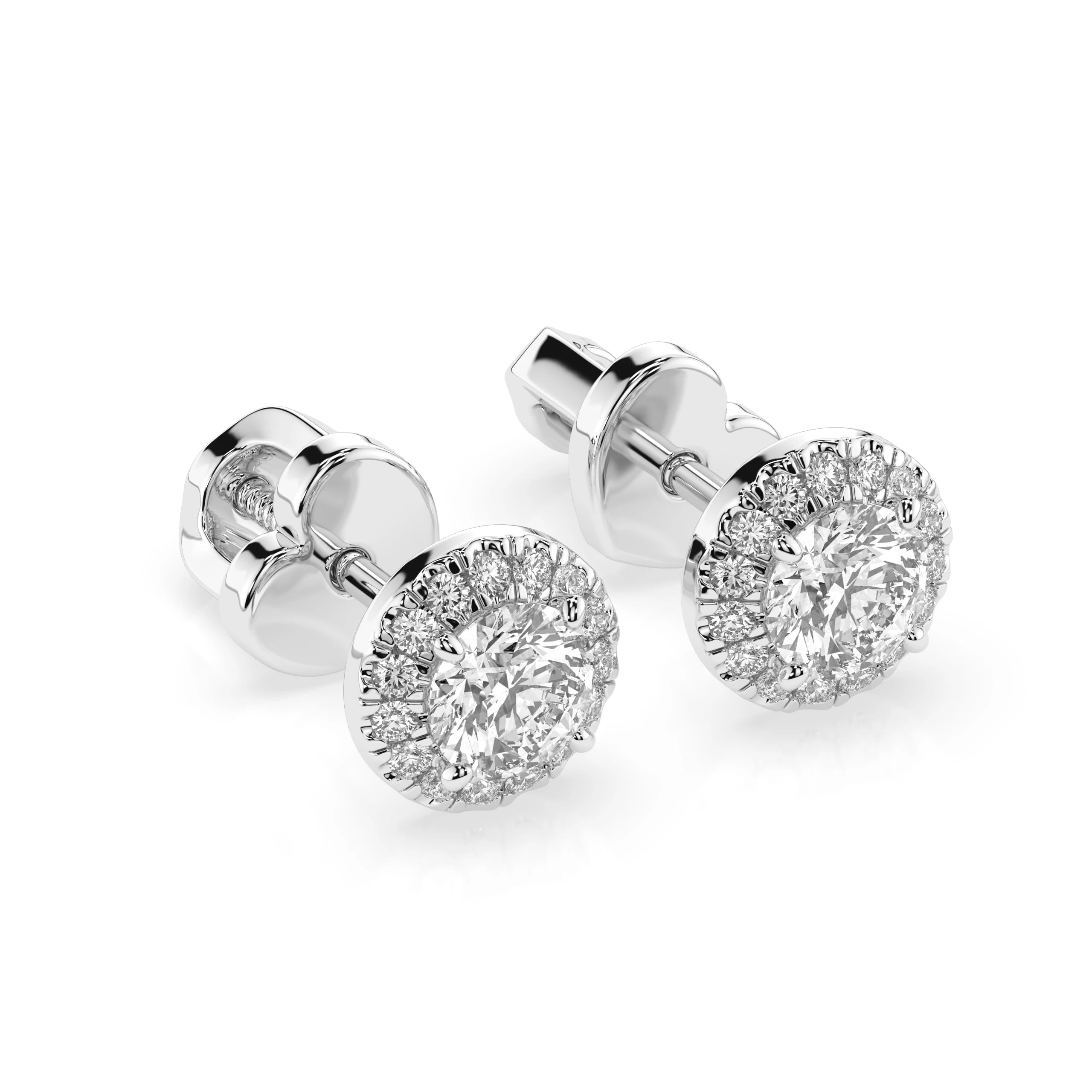 Cercei solitaire Eternitate – 102-10095(4.0) – imaginea 2