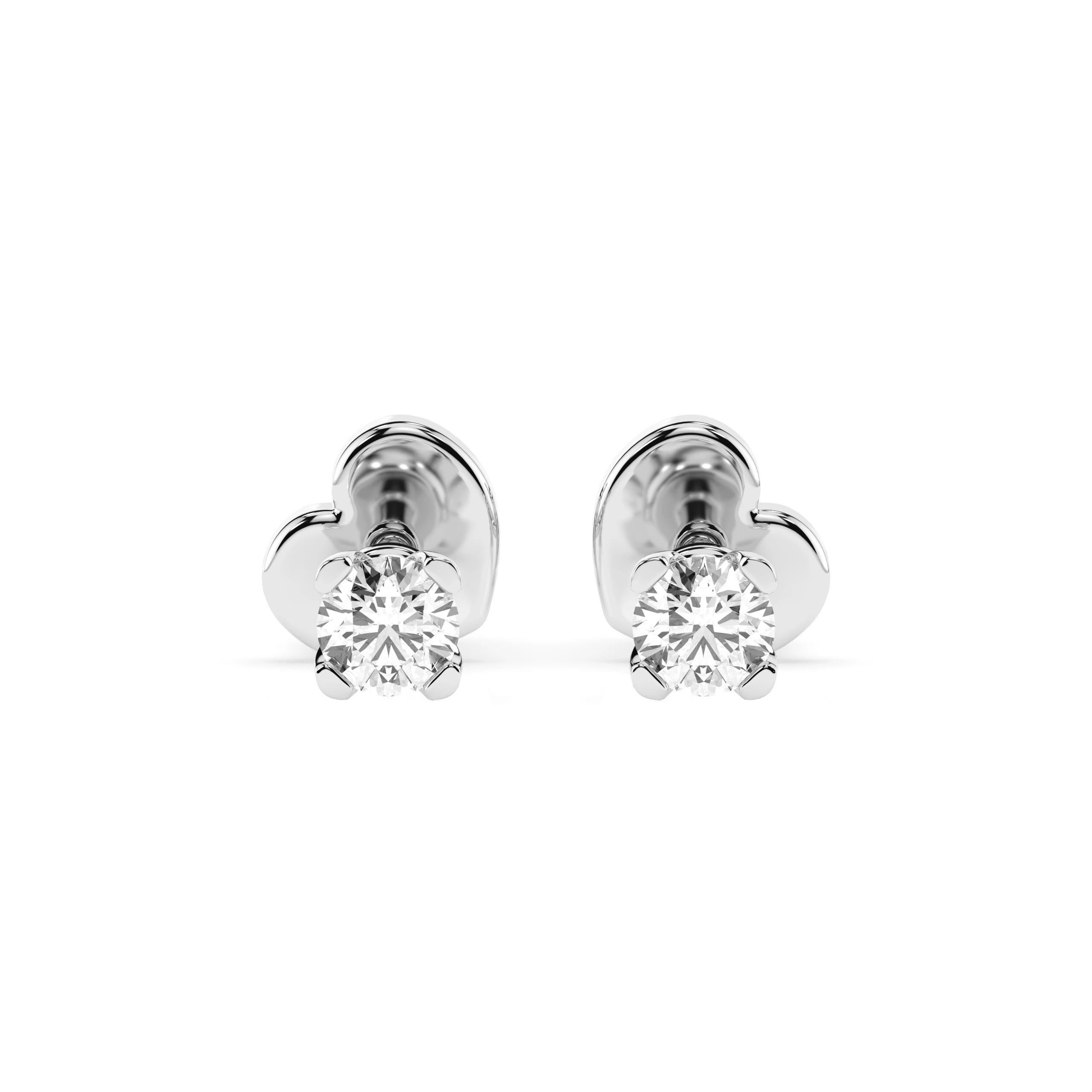 Cercei solitaire Fluture – 102-10089/2(3.0) – imaginea 1