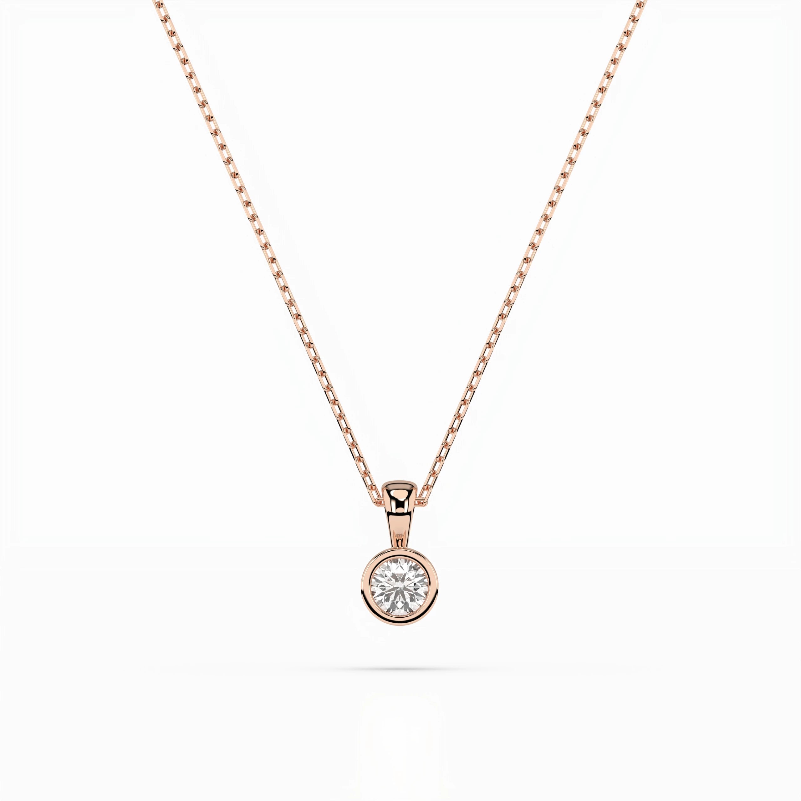 Colier solitaire – 104-10010(3.0) – imaginea 7
