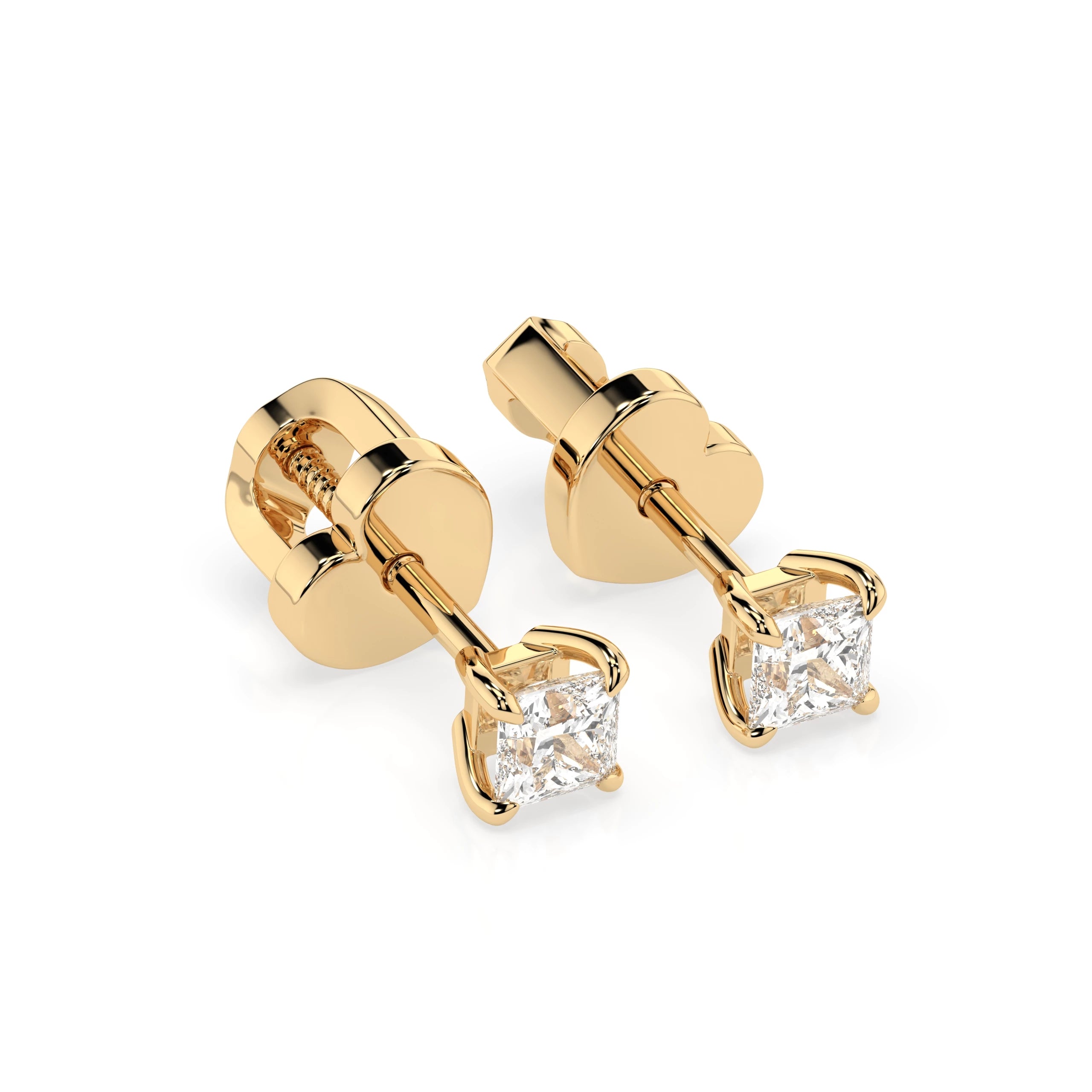 Cercei solitaire Fluture – 102-10113(3.0)PR – imaginea 5