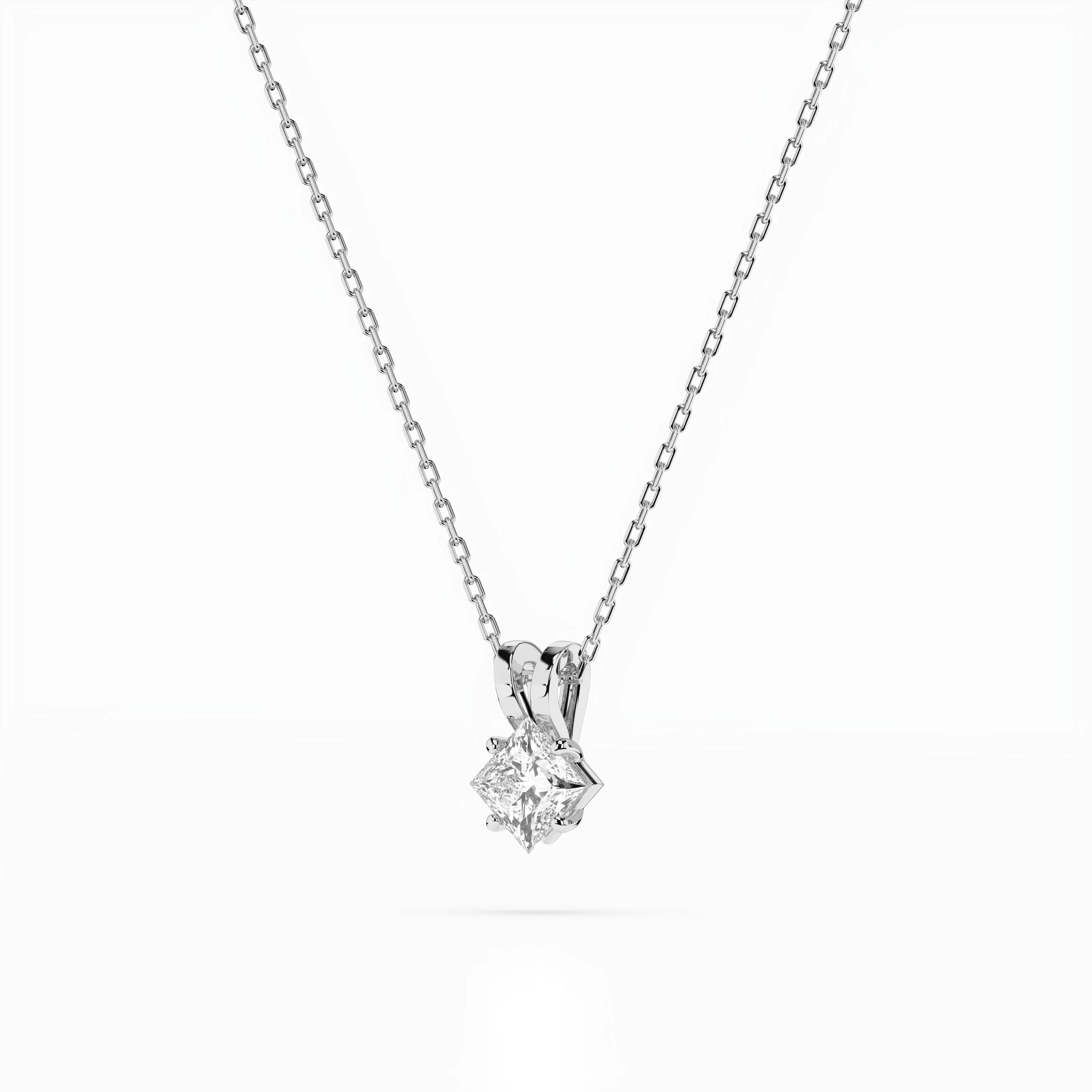 Colier solitaire – 104-10070(0.30)PR – imaginea 2